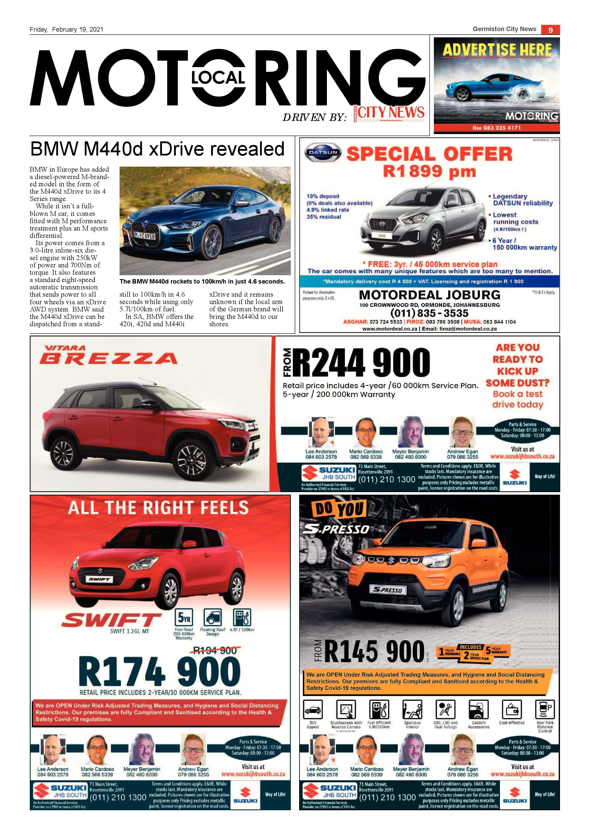Germiston City News 17 February 2021 page 9