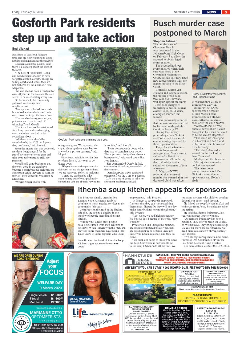 Germiston City News 17 February 2023 page 3