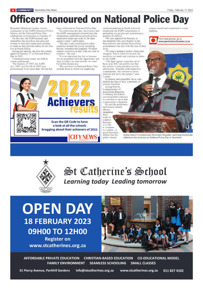 Germiston City News 17 February 2023 page 4