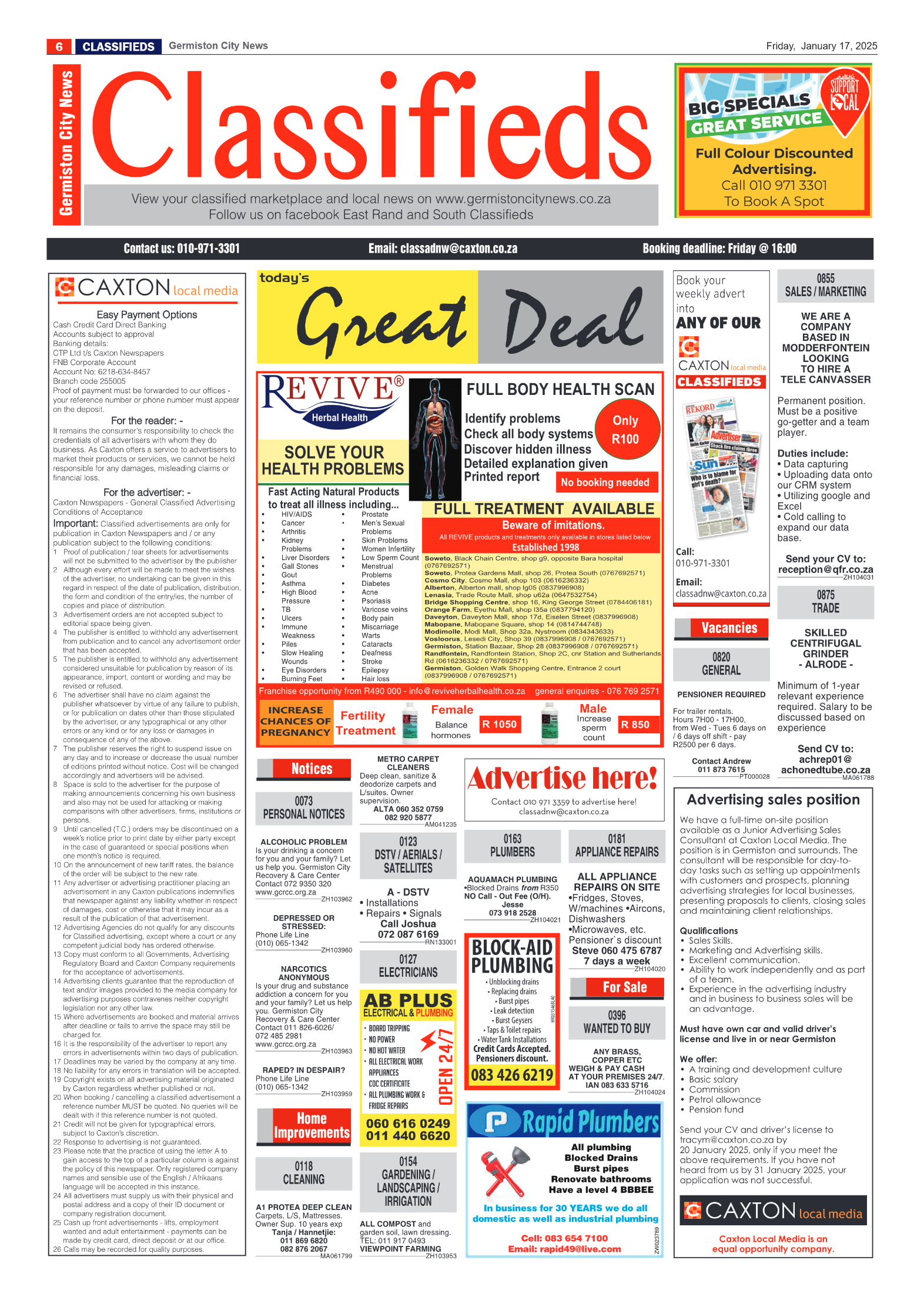 Germiston City News 17 January 2025 page 6