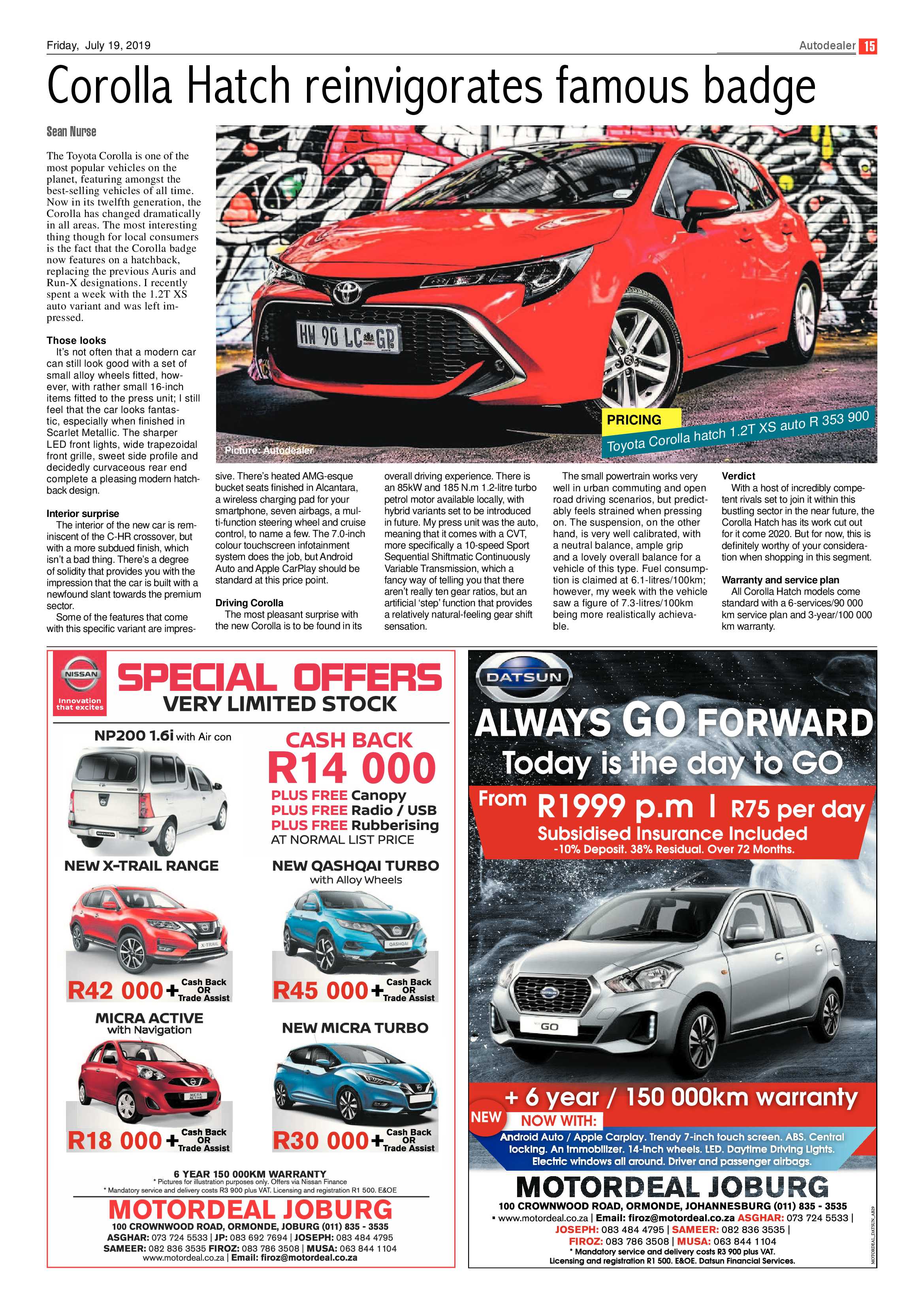 Germiston City News 17 July 2019 page 15