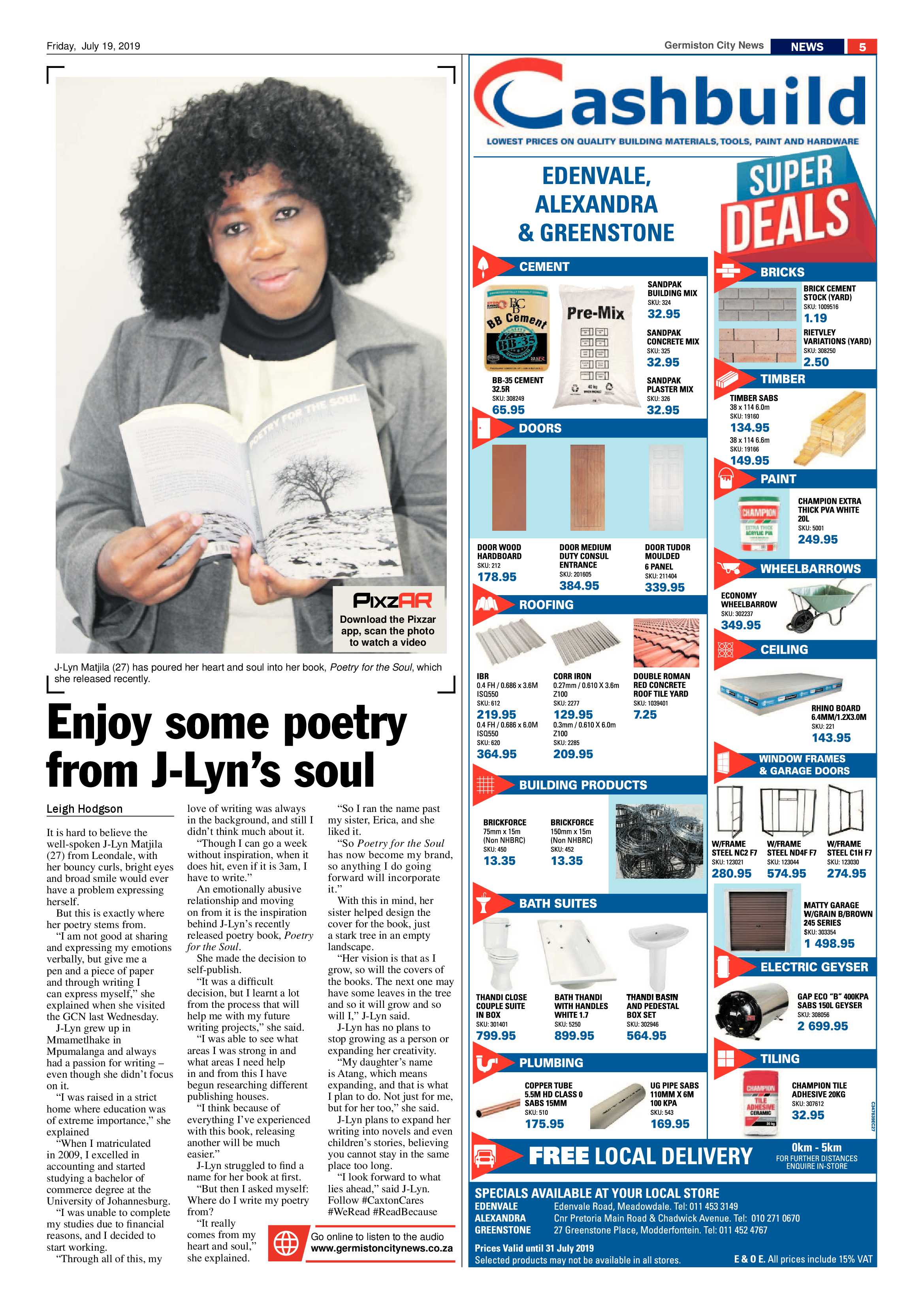 Germiston City News 17 July 2019 page 5