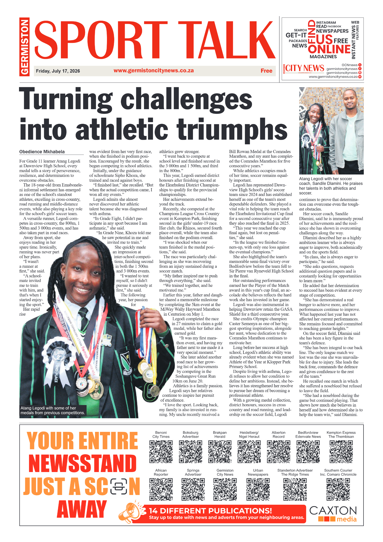 Germiston City News 17 July 2026 page 8