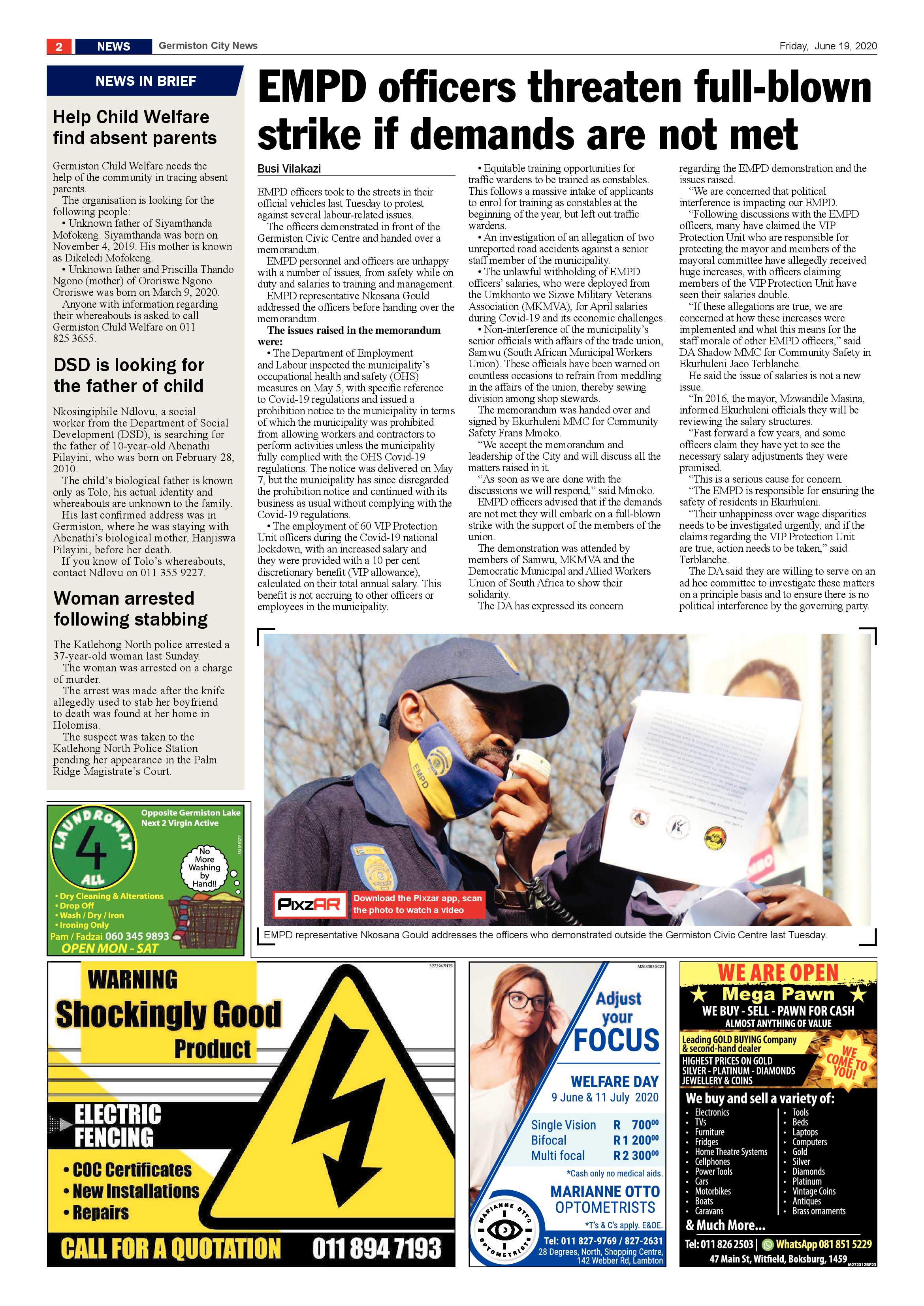 Germiston City News 17 June 2020 page 2