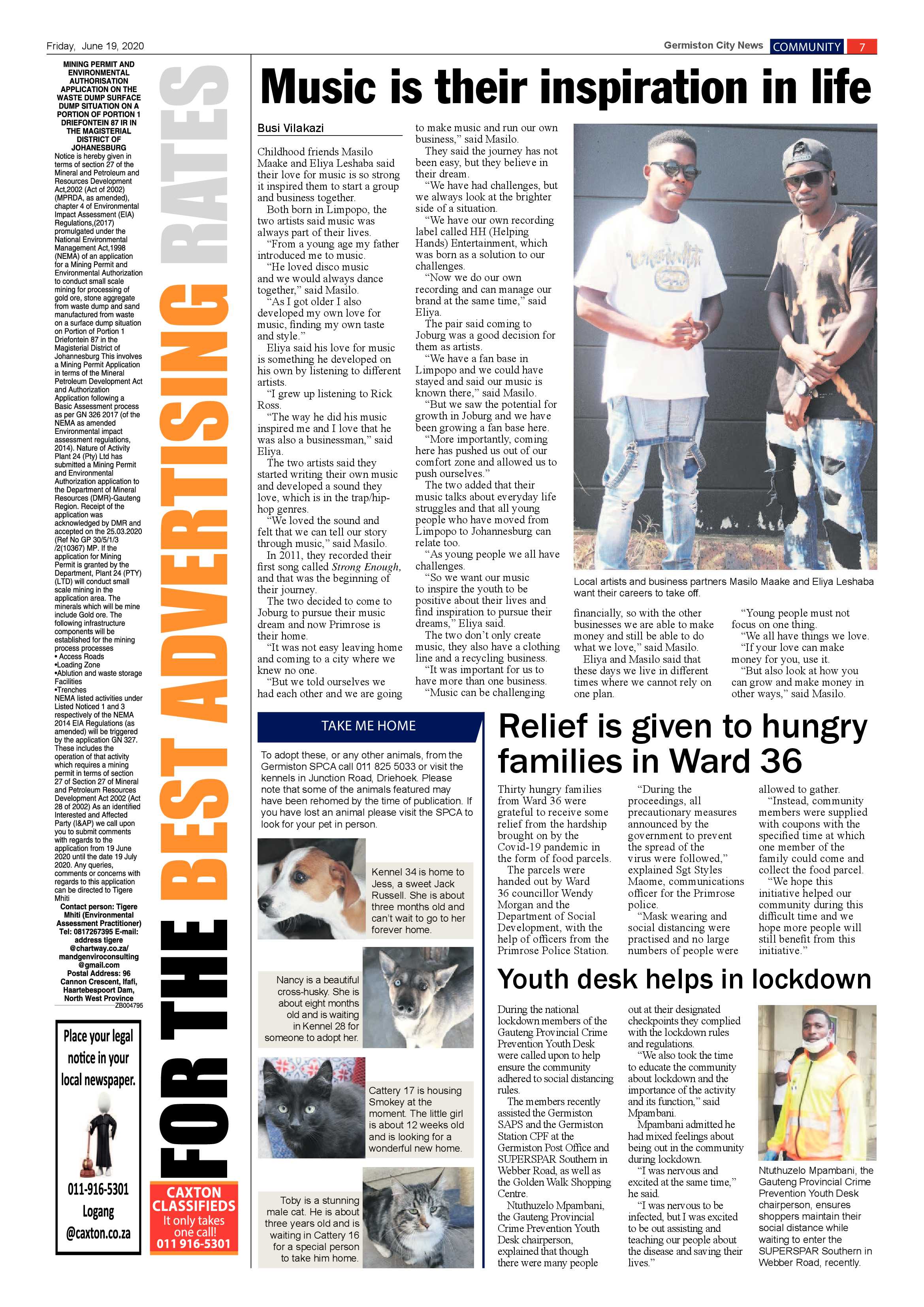 Germiston City News 17 June 2020 page 7