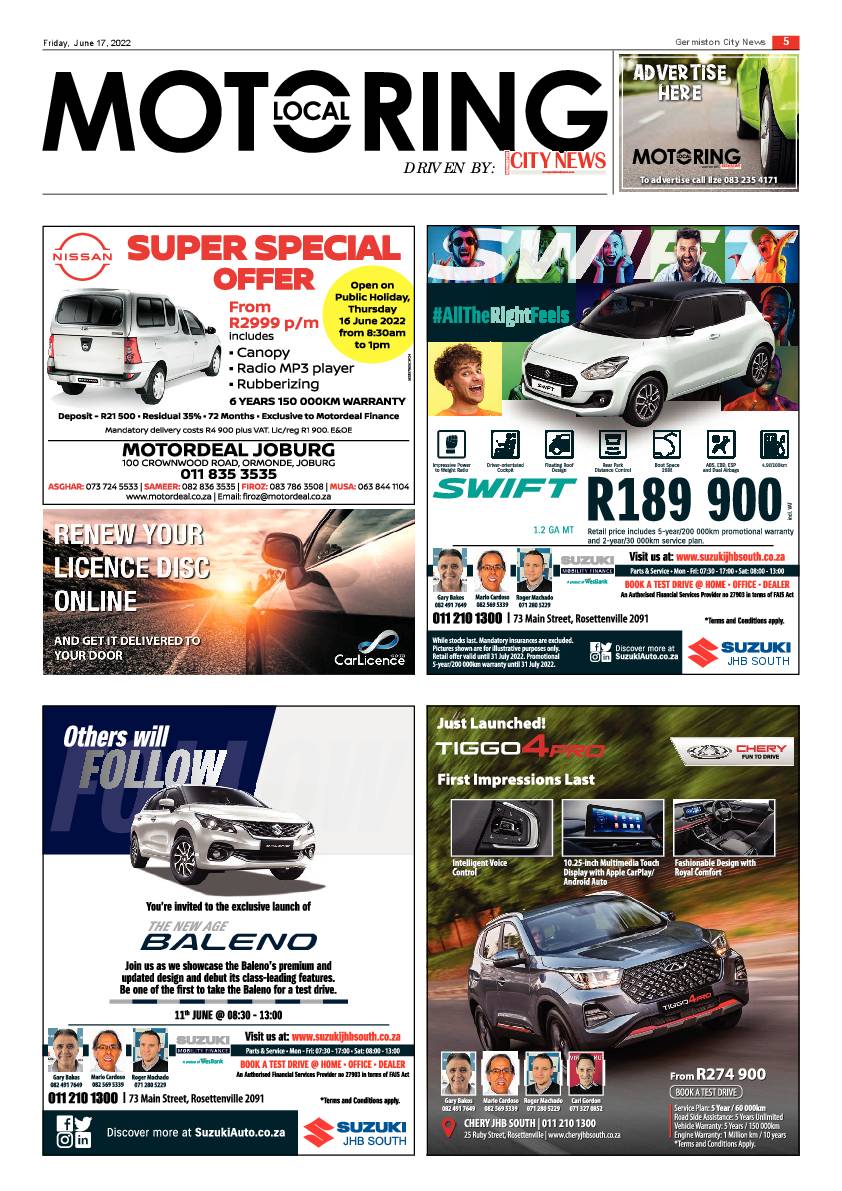 Germiston City News 17 June 2022 page 5
