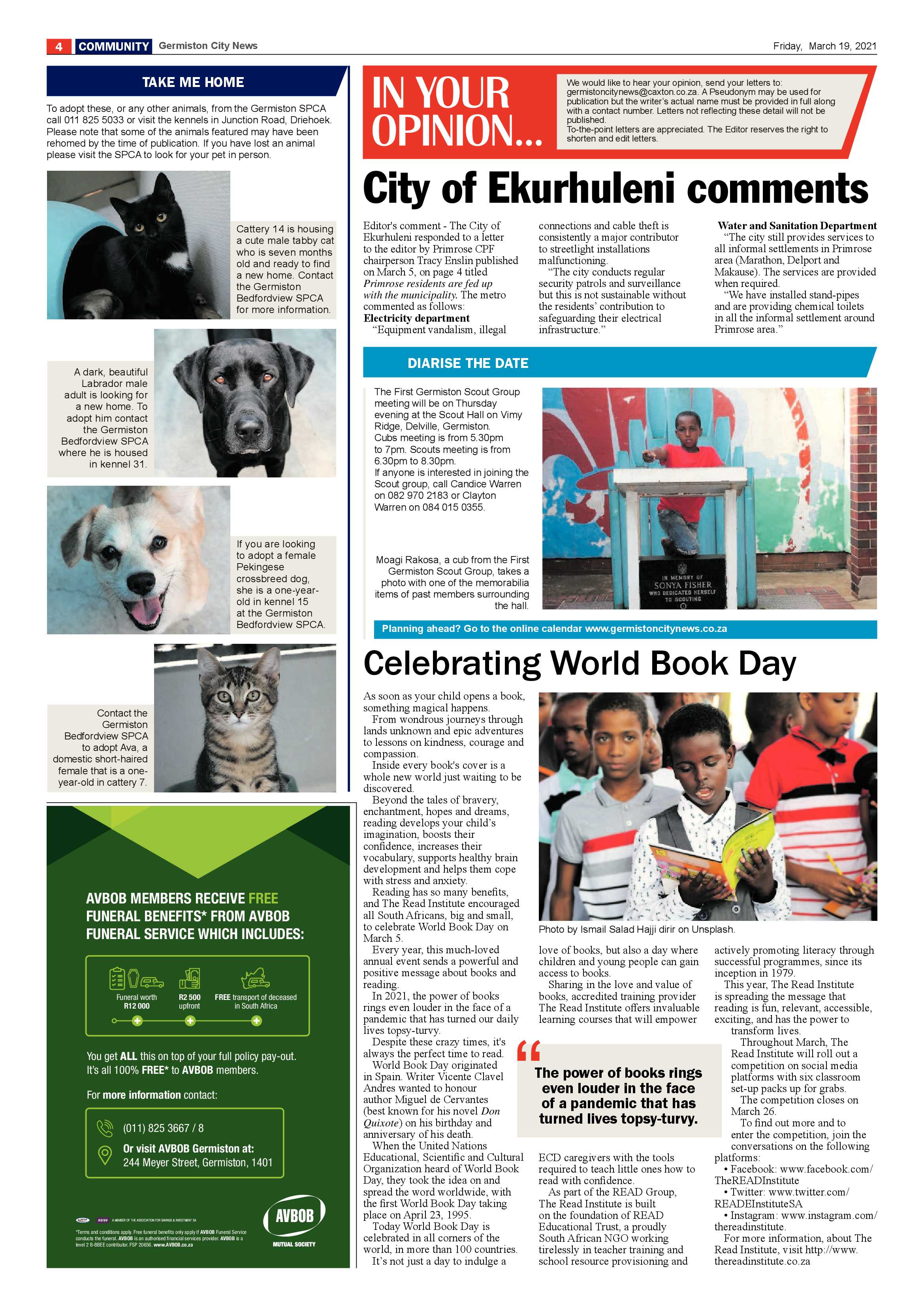Germiston City News 17 March 2021 page 4