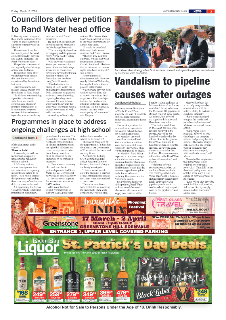 Germiston City News 17 March 2023 page 3