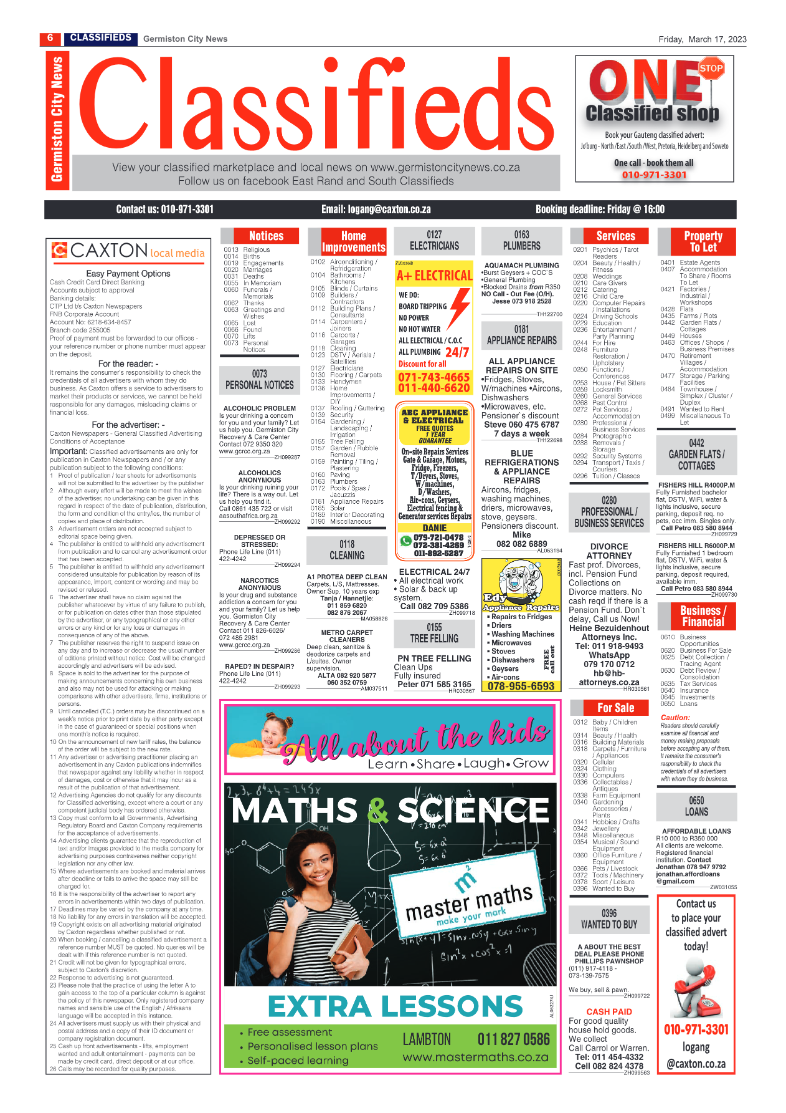 Germiston City News 17 March 2023 page 6