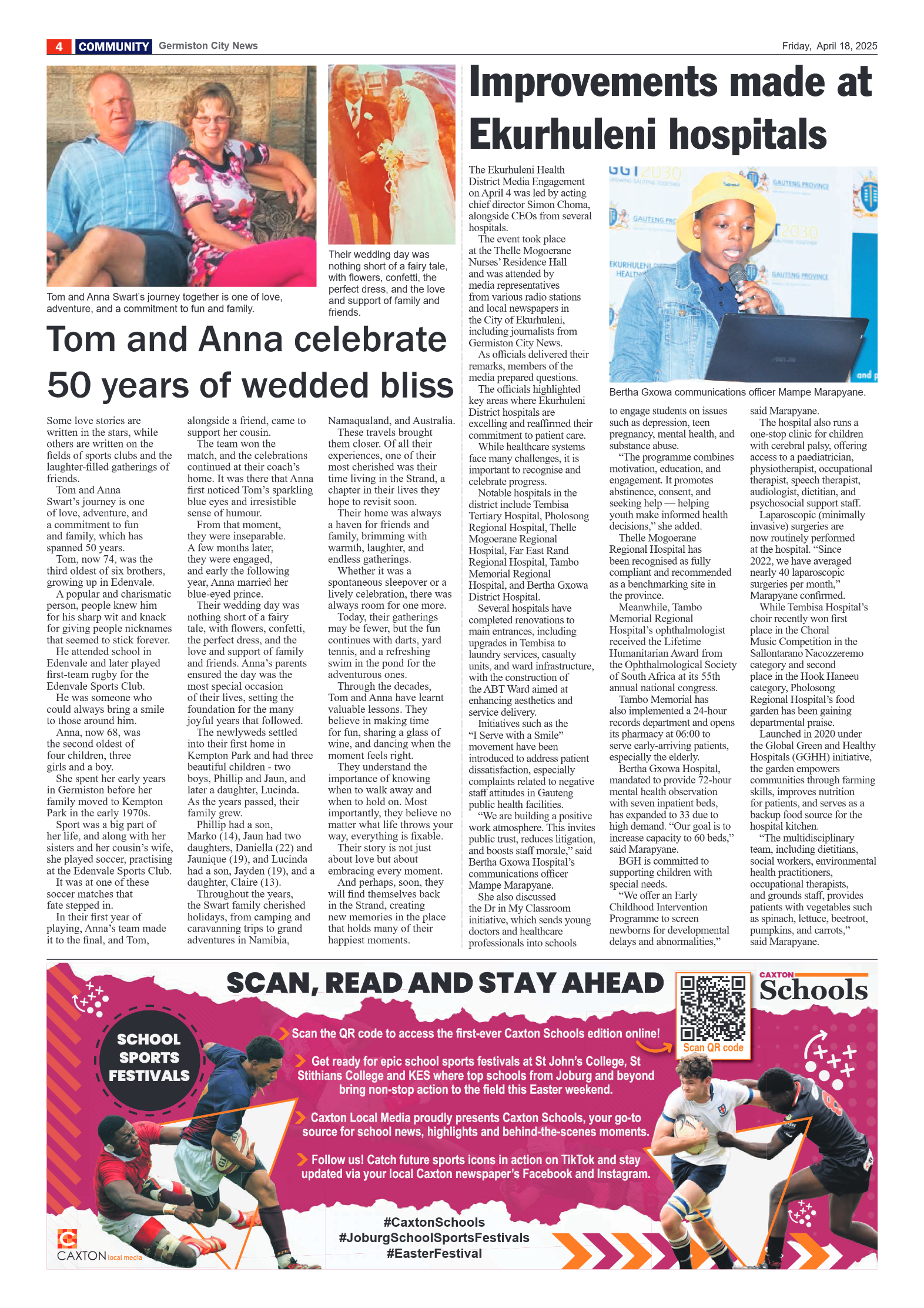 Germiston City News 18 April 2025 page 4