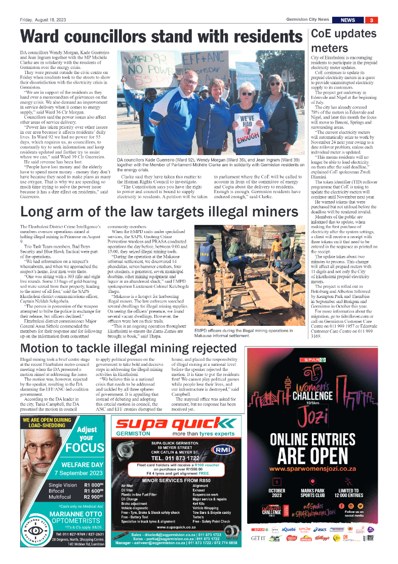 Germiston City News 18 August 2023 page 3