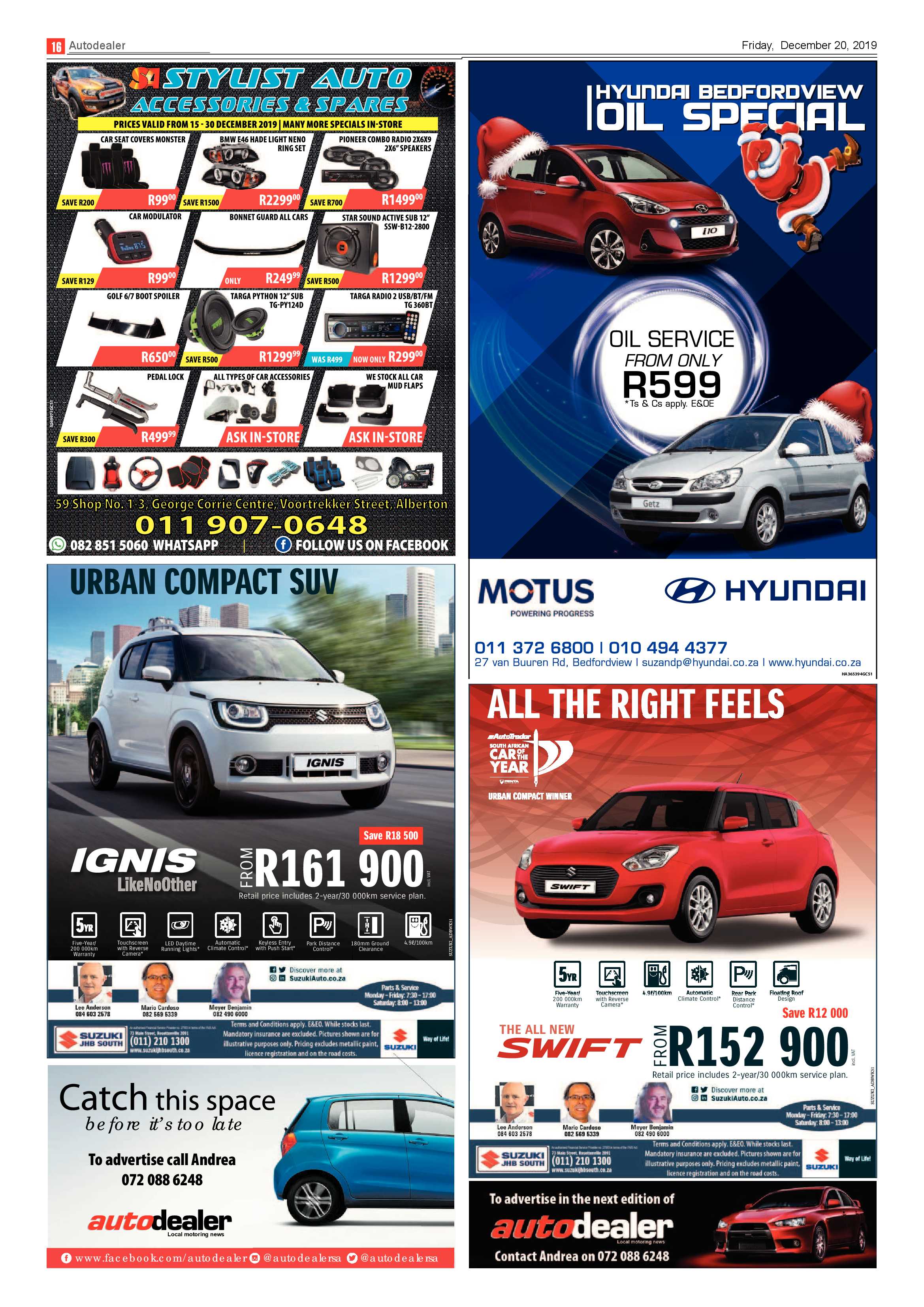 Germiston City News 18 December 2019 page 16