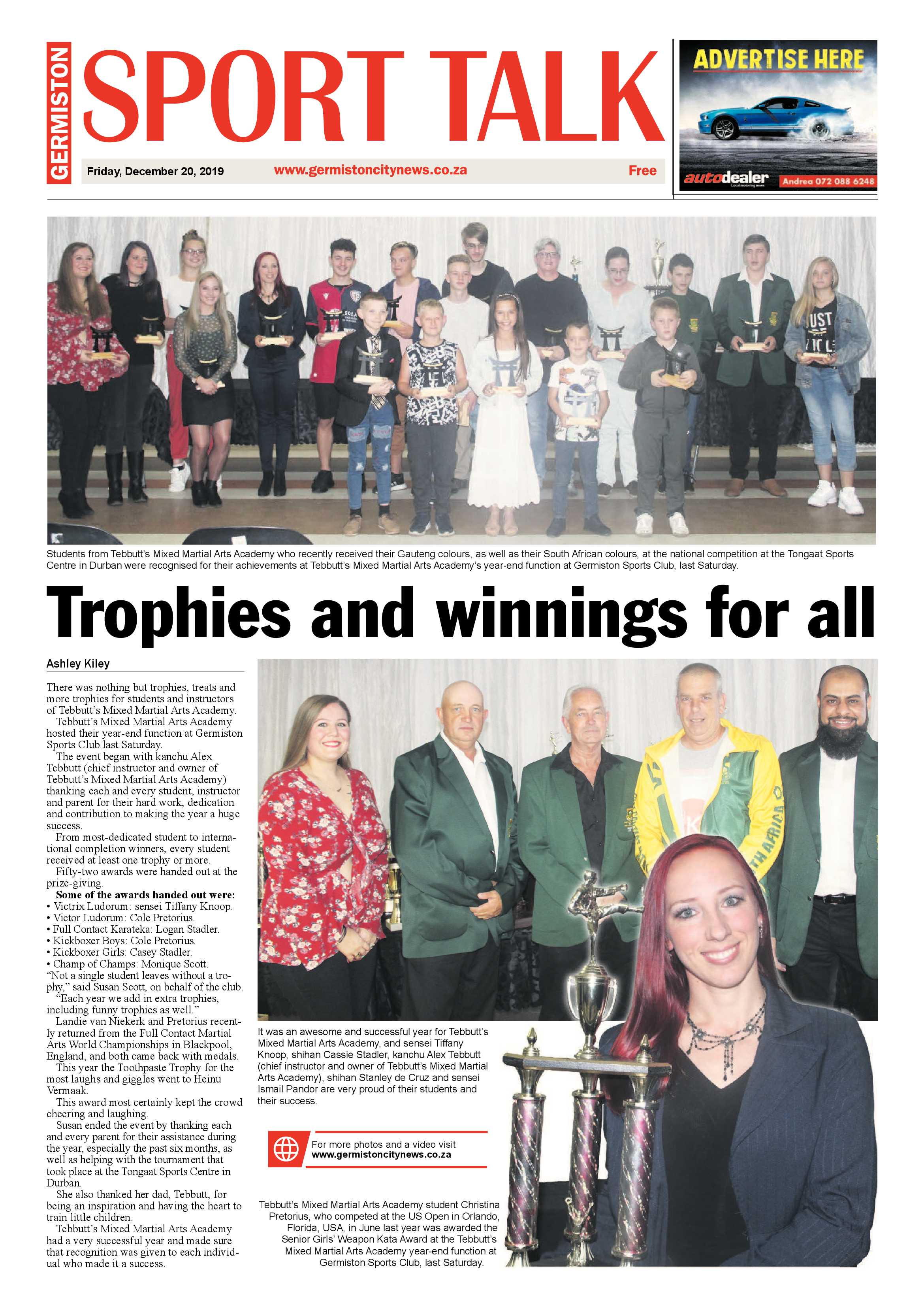 Germiston City News 18 December 2019 page 20