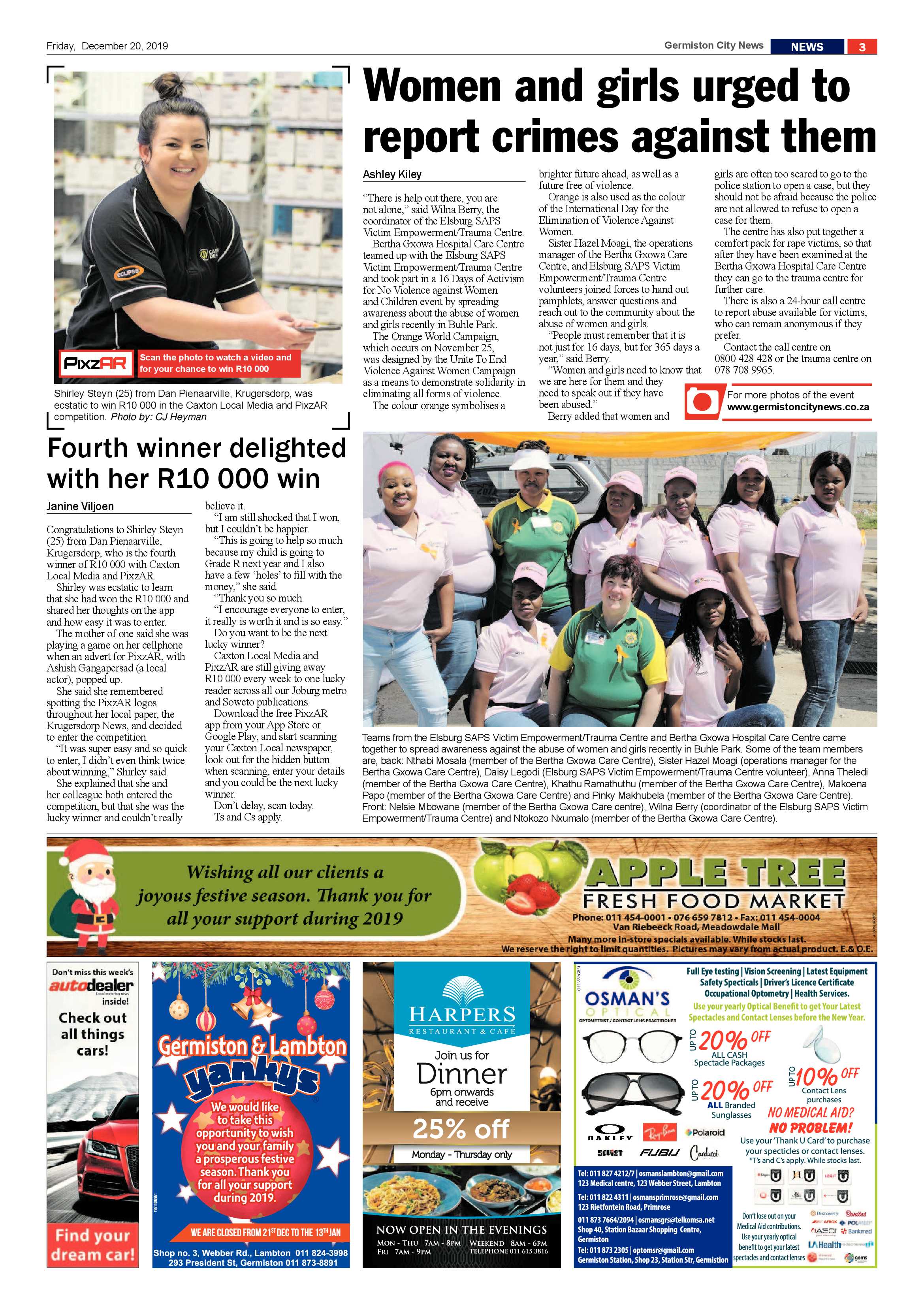 Germiston City News 18 December 2019 page 3