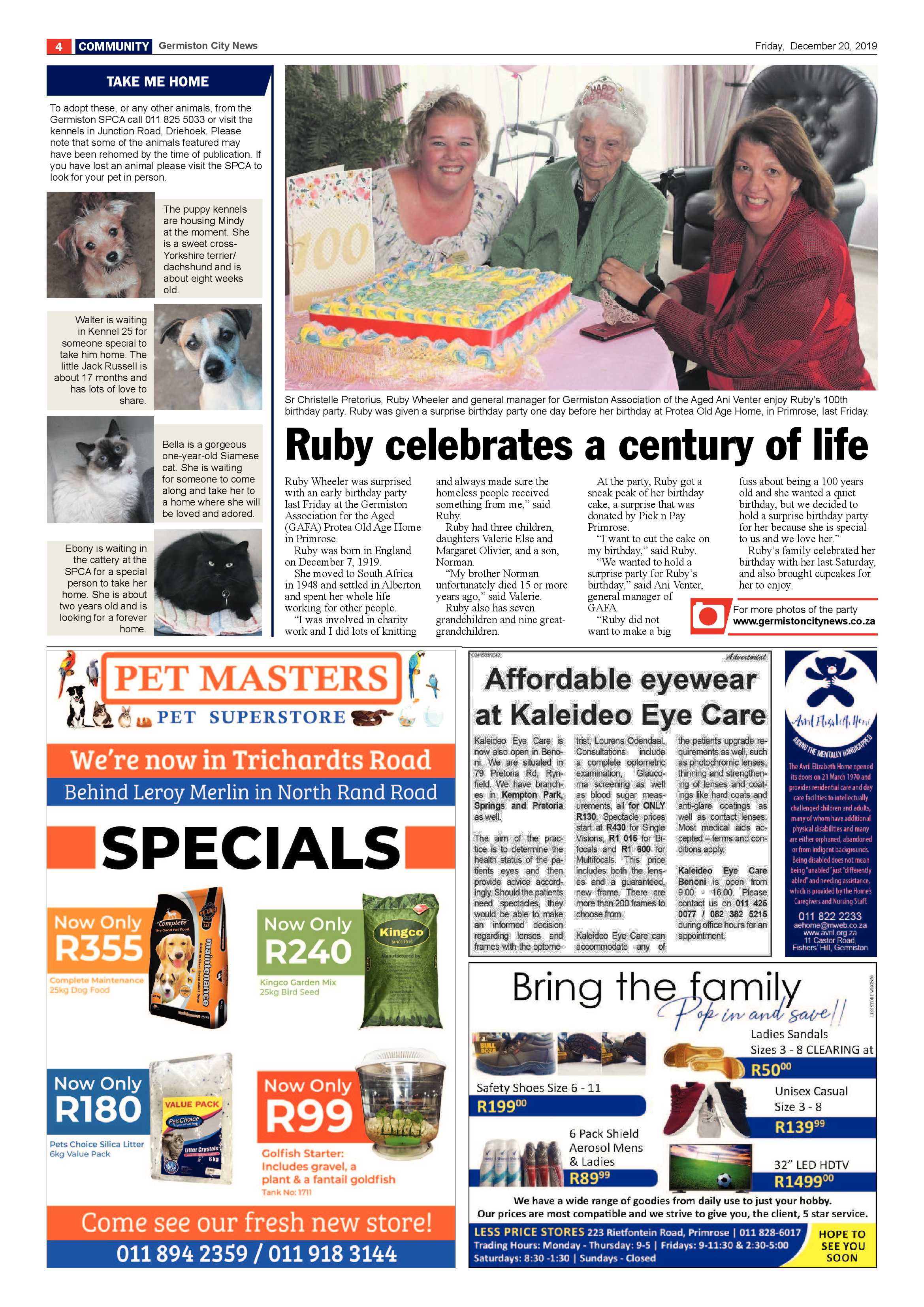 Germiston City News 18 December 2019 page 4