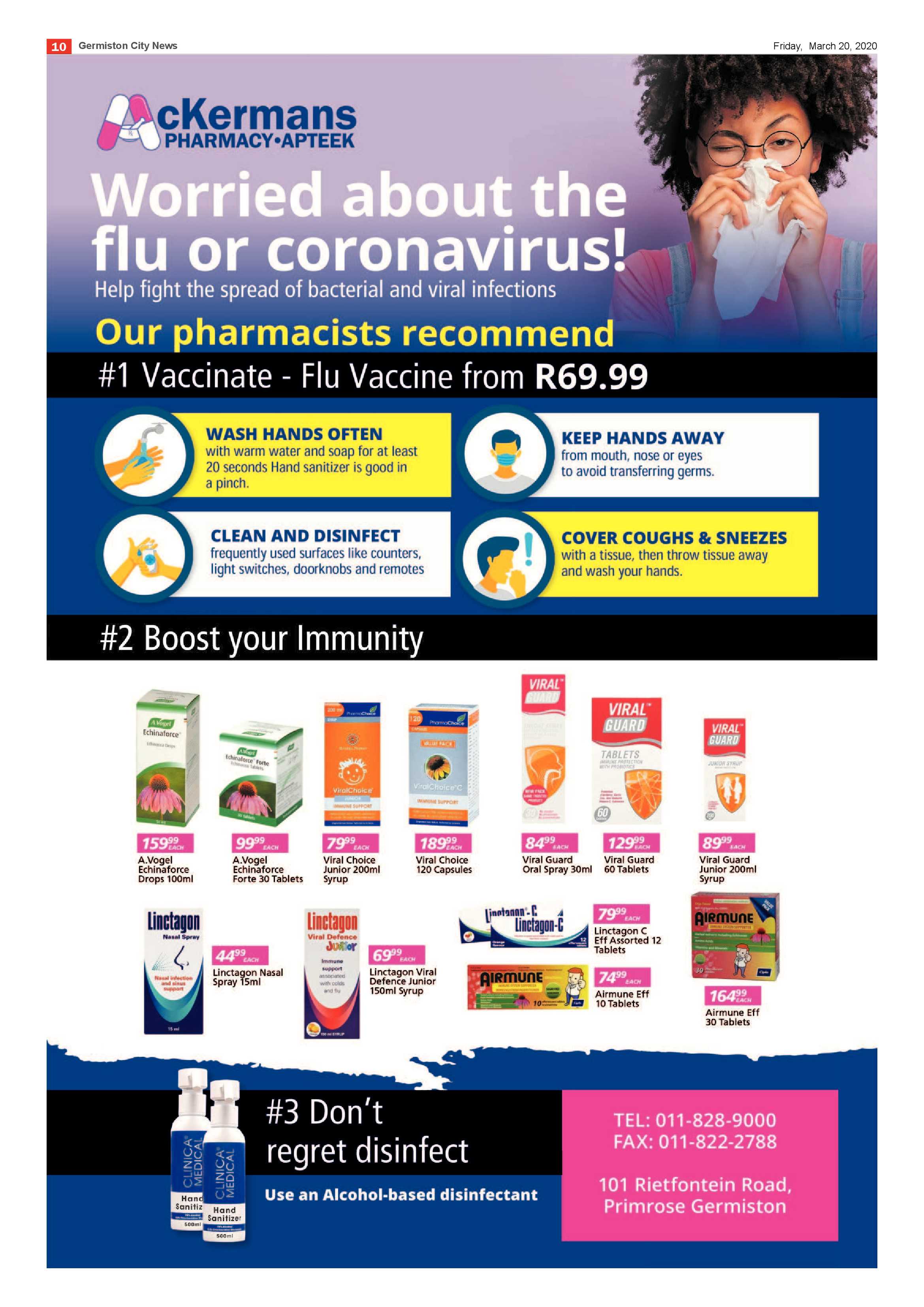 Germiston City News 18 March 2020 page 10