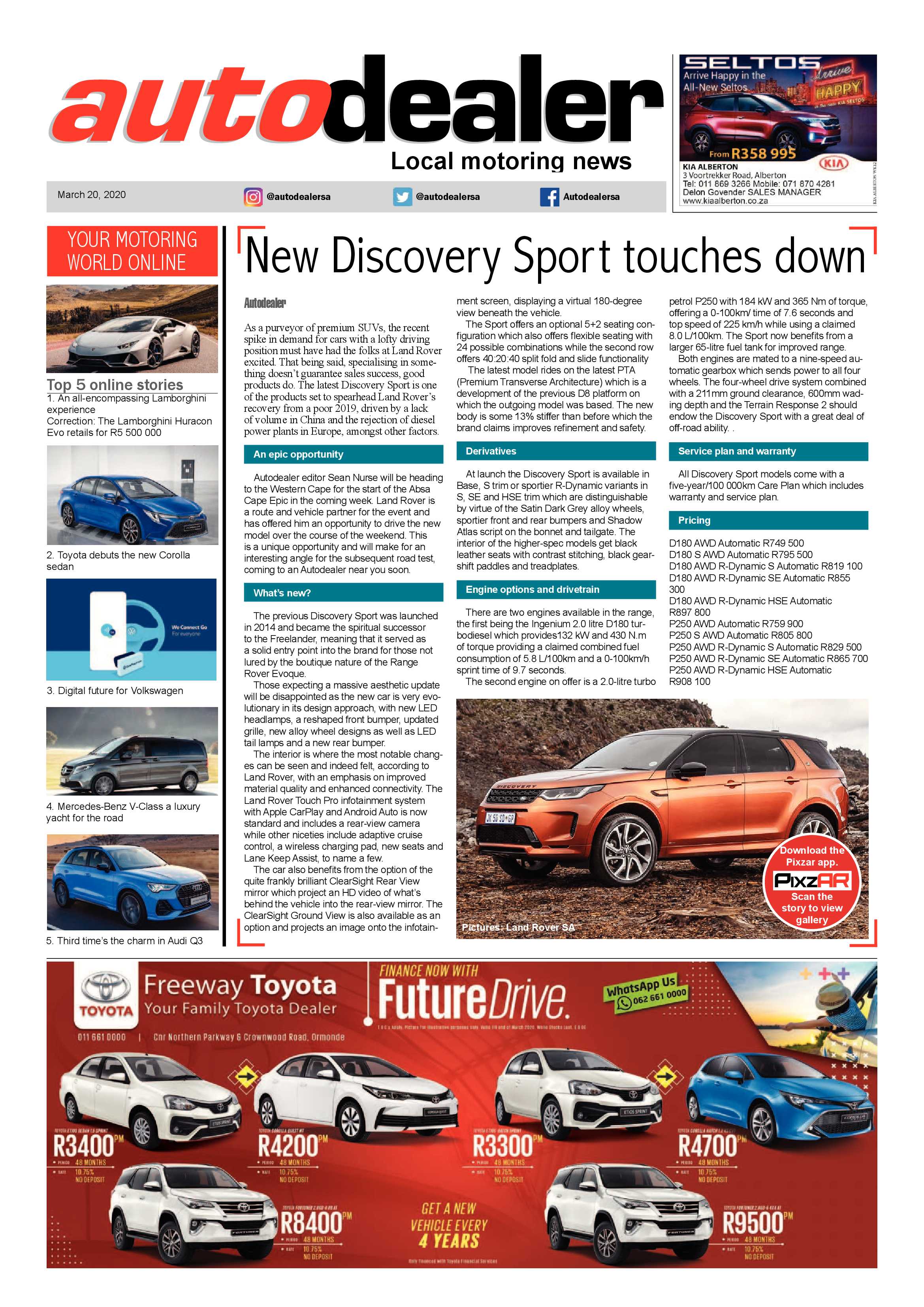 Germiston City News 18 March 2020 page 13