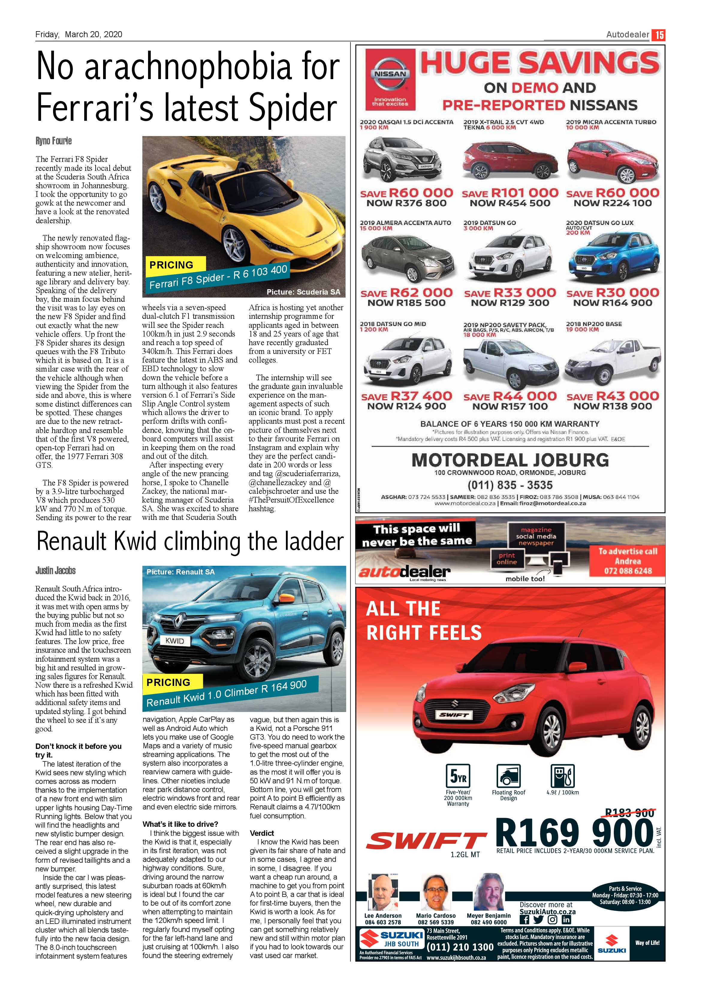 Germiston City News 18 March 2020 page 15