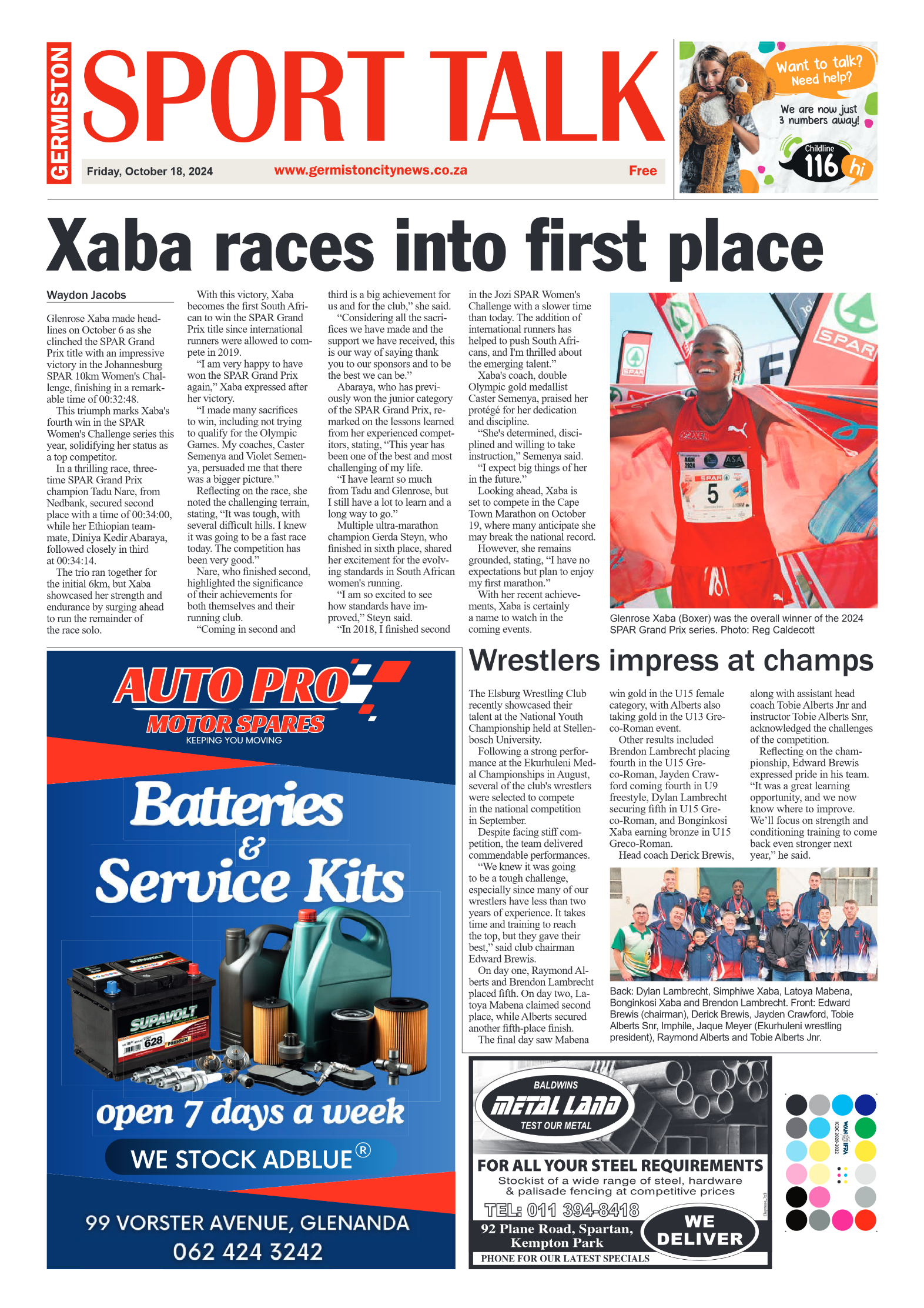 Germiston City News 18 October 2024 page 8