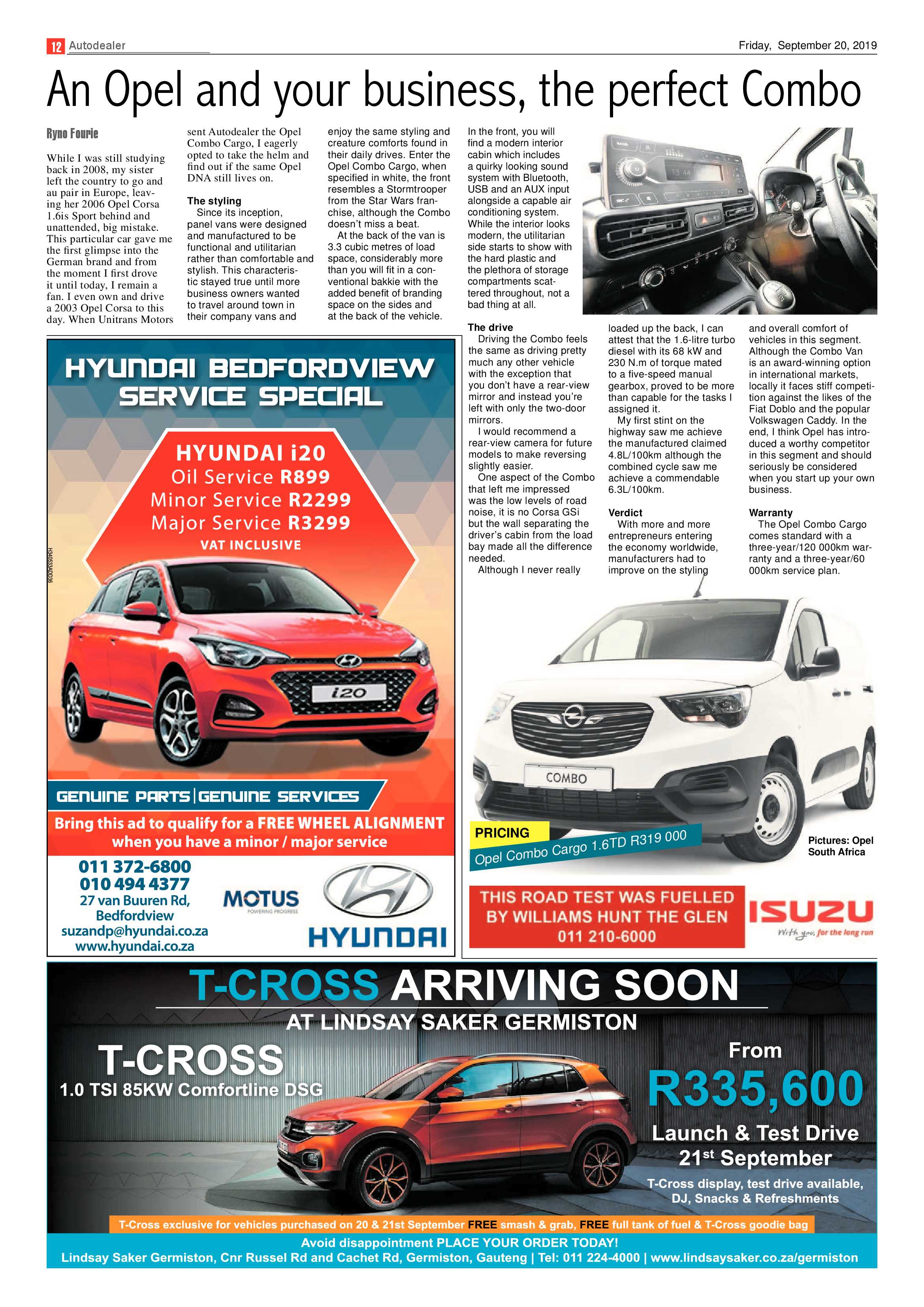 Germiston City News 18 September 2019 page 12