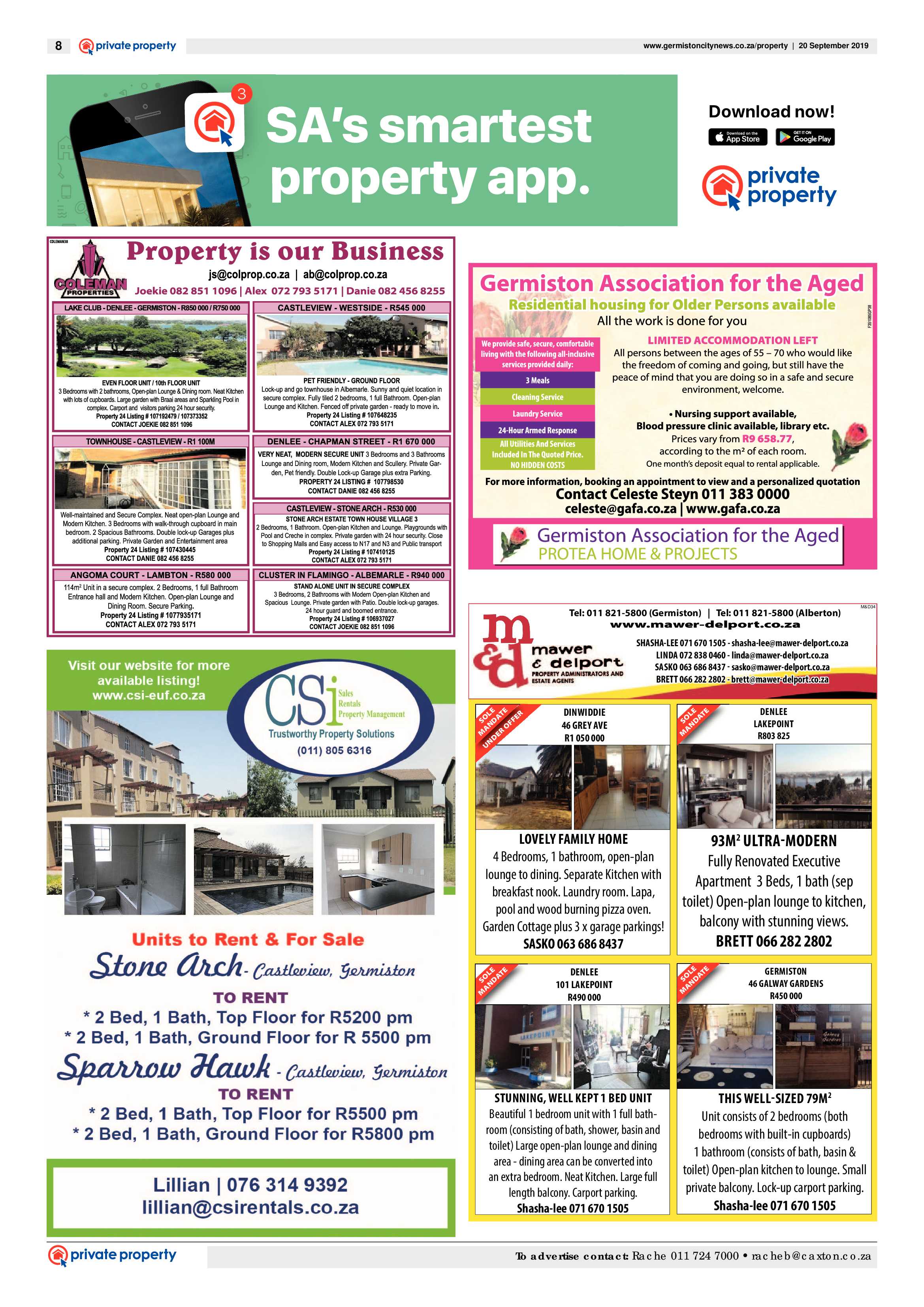 Germiston City News 18 September 2019 page 8