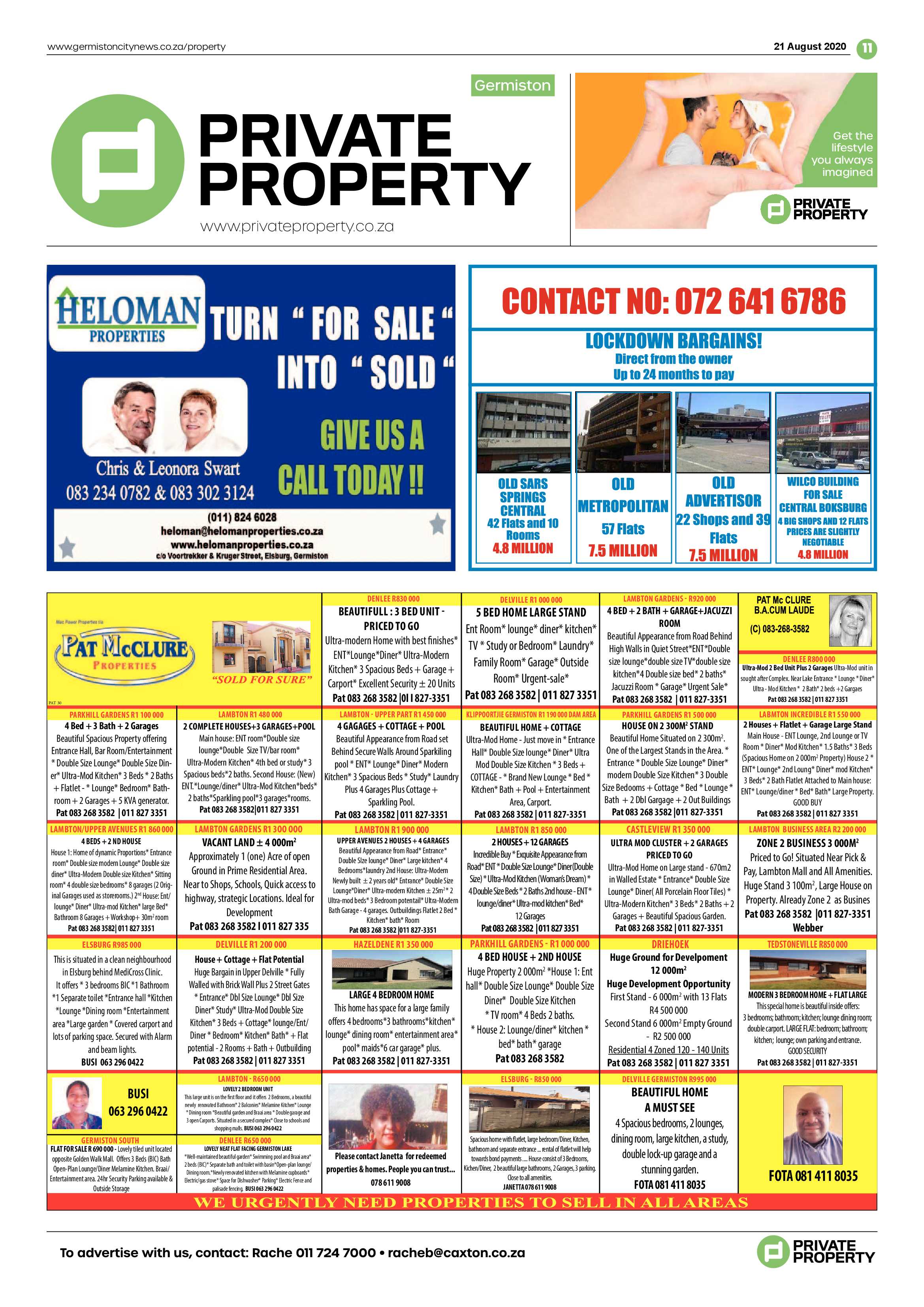 Germiston City News 19 August 2020 page 11
