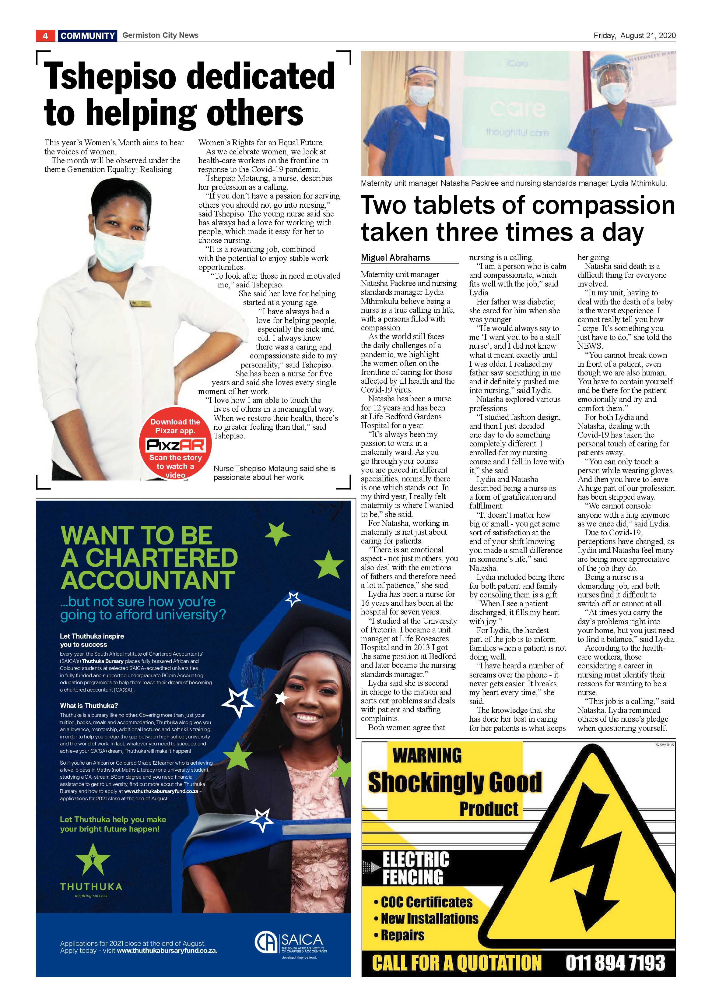 Germiston City News 19 August 2020 page 4