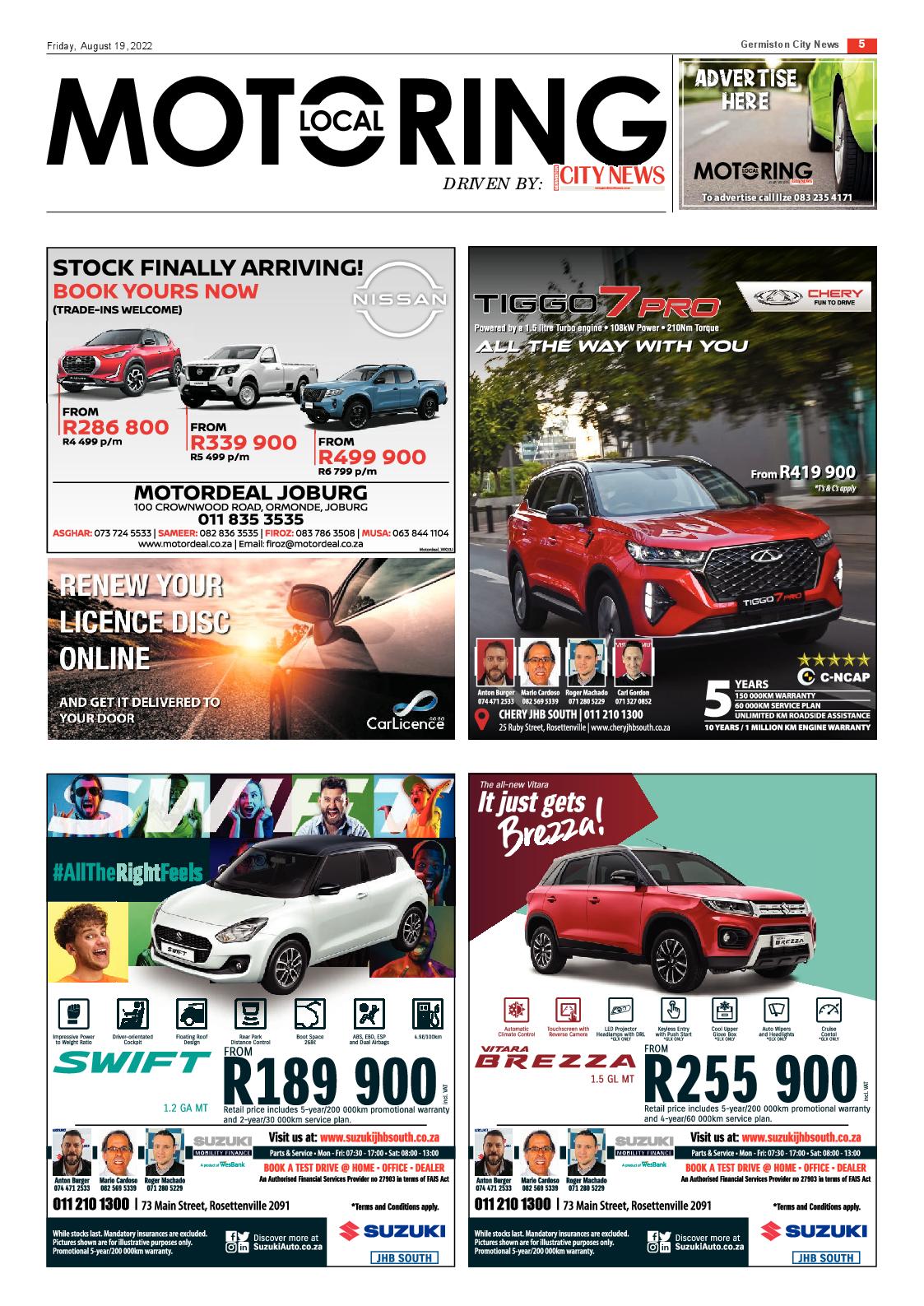 Germiston City News 19 August 2022 page 5