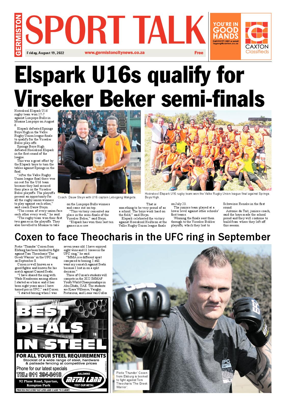 Germiston City News 19 August 2022 page 8