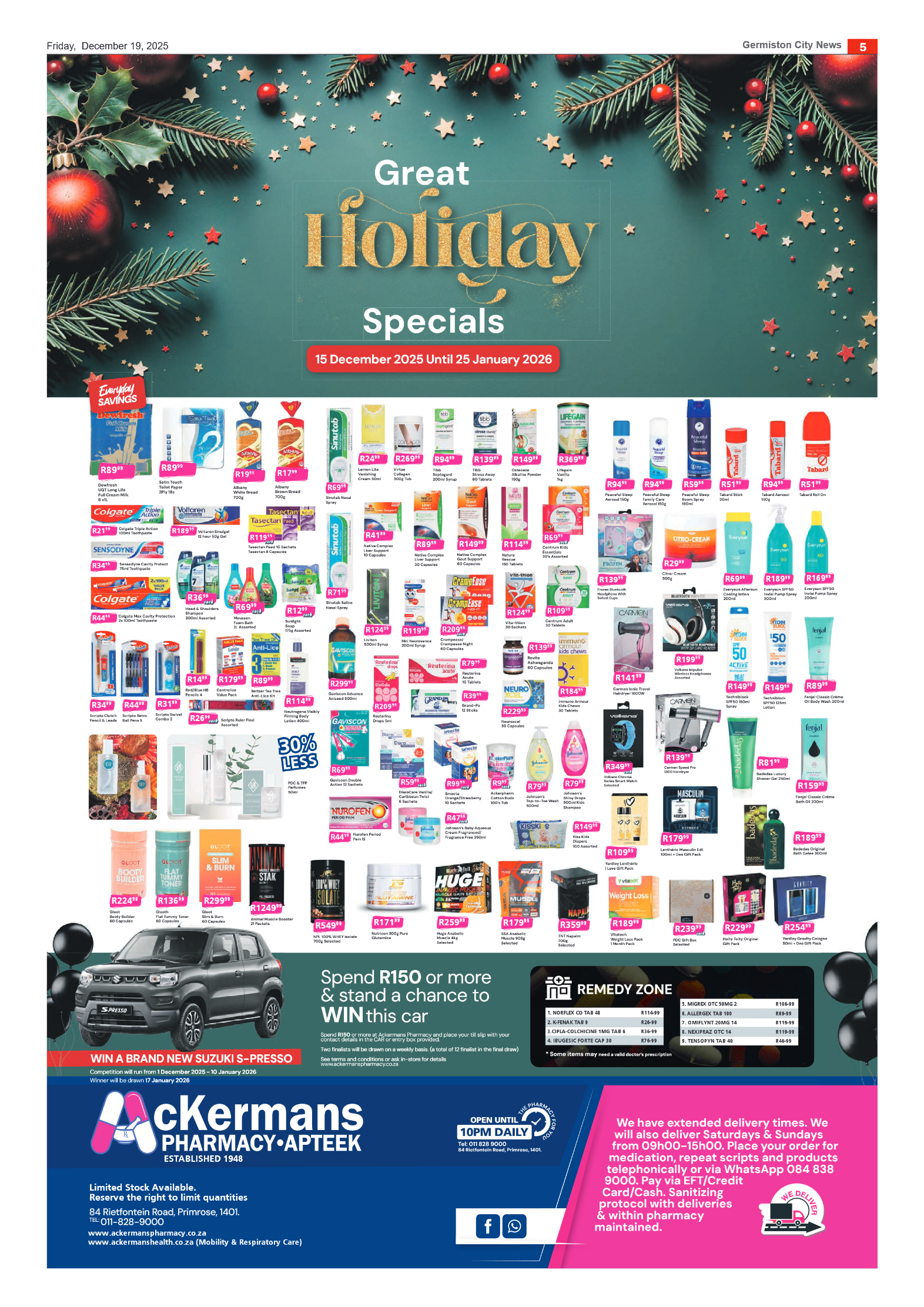 Germiston City News 19 December 2025 page 5