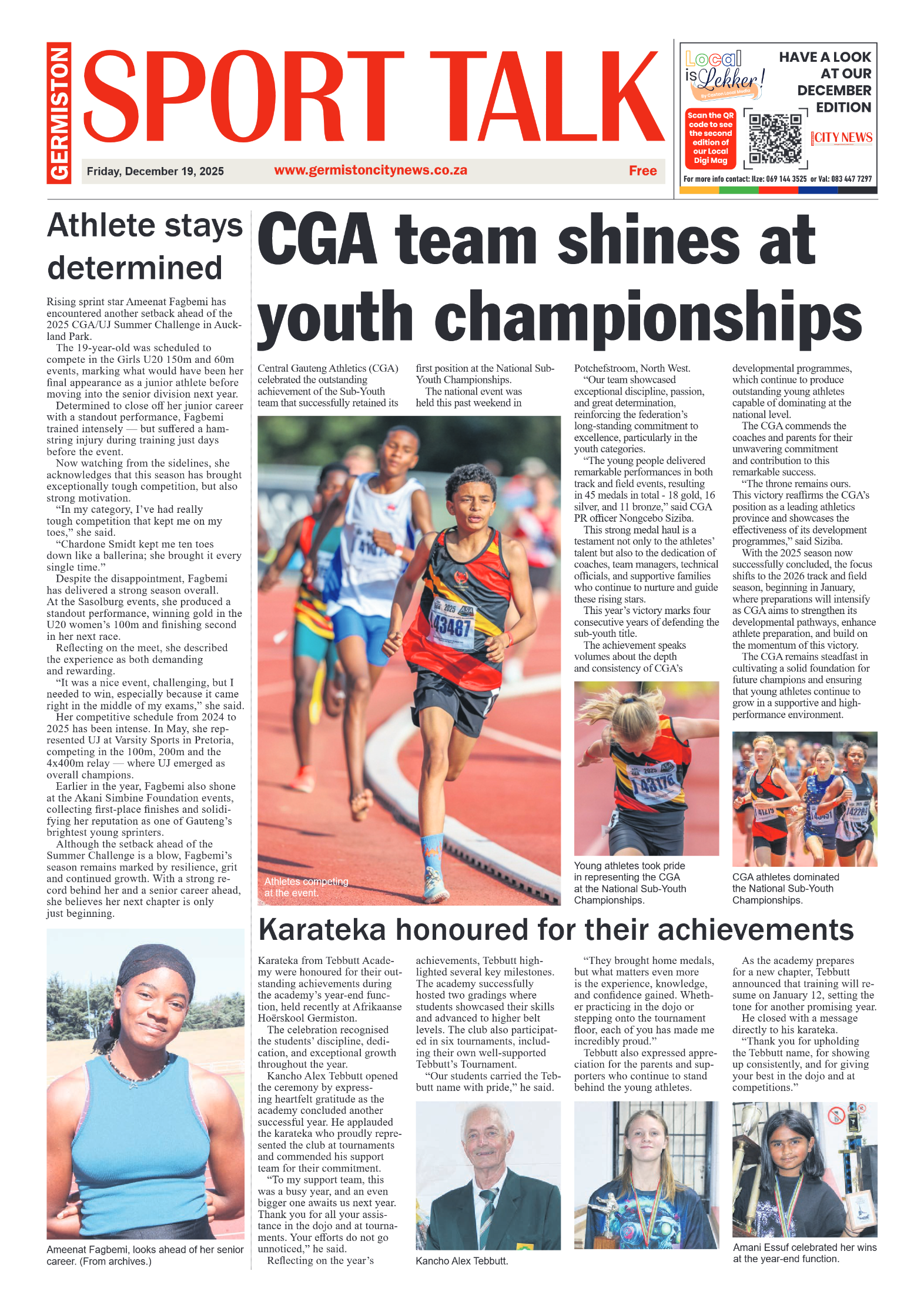 Germiston City News 19 December 2025 page 8