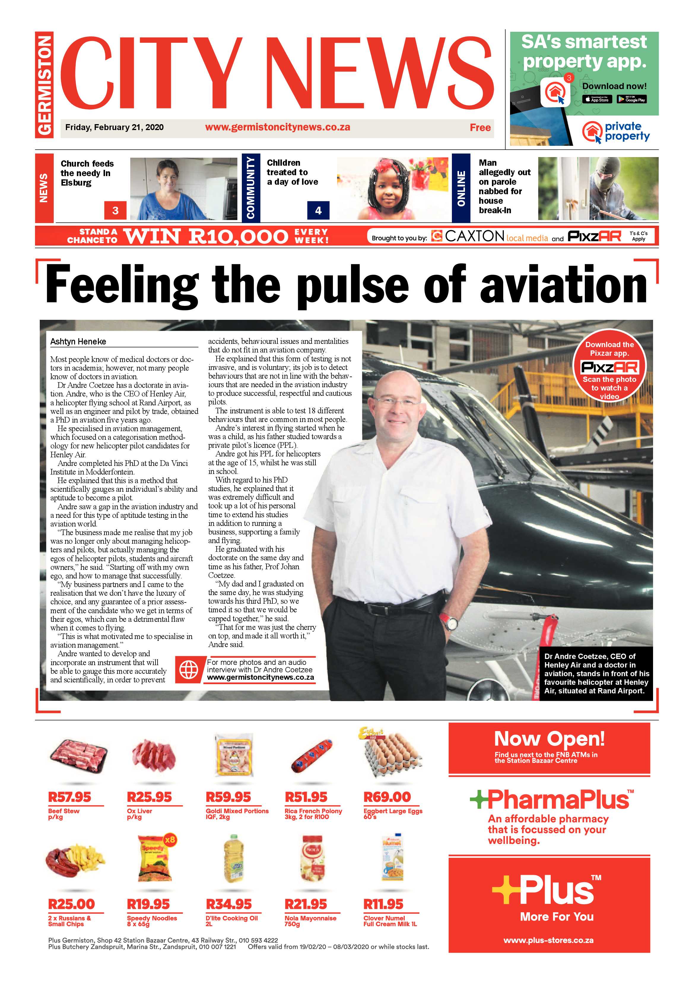 Germiston City News 19 February 2020 page 1