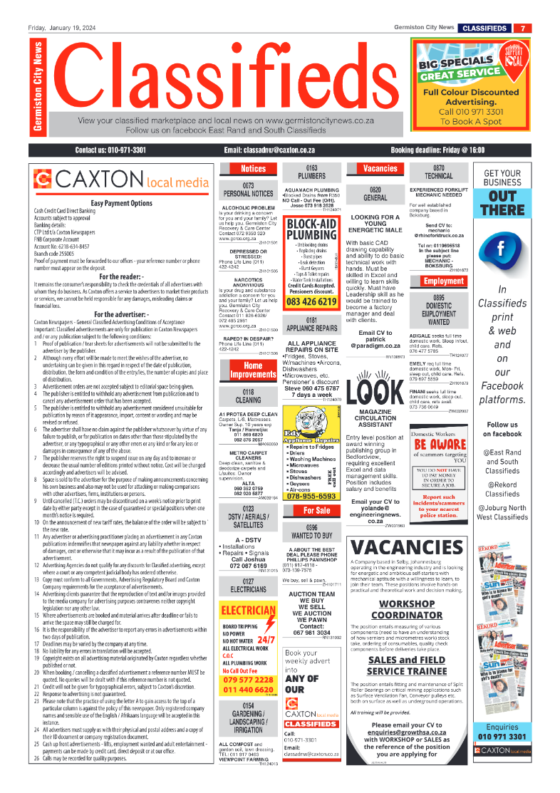 Germiston City News 19 January 2024 page 7