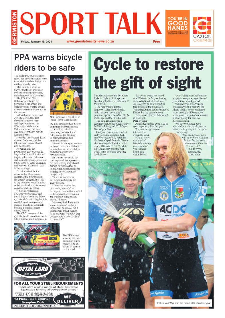 Germiston City News 19 January 2024 page 8
