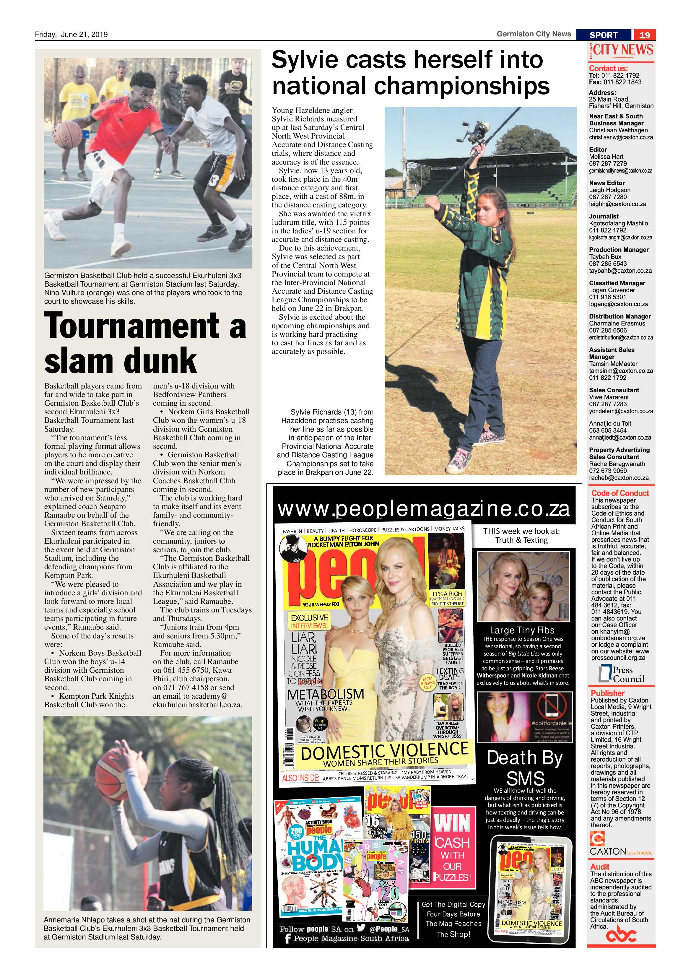 Germiston City News 19 June 2019 page 19