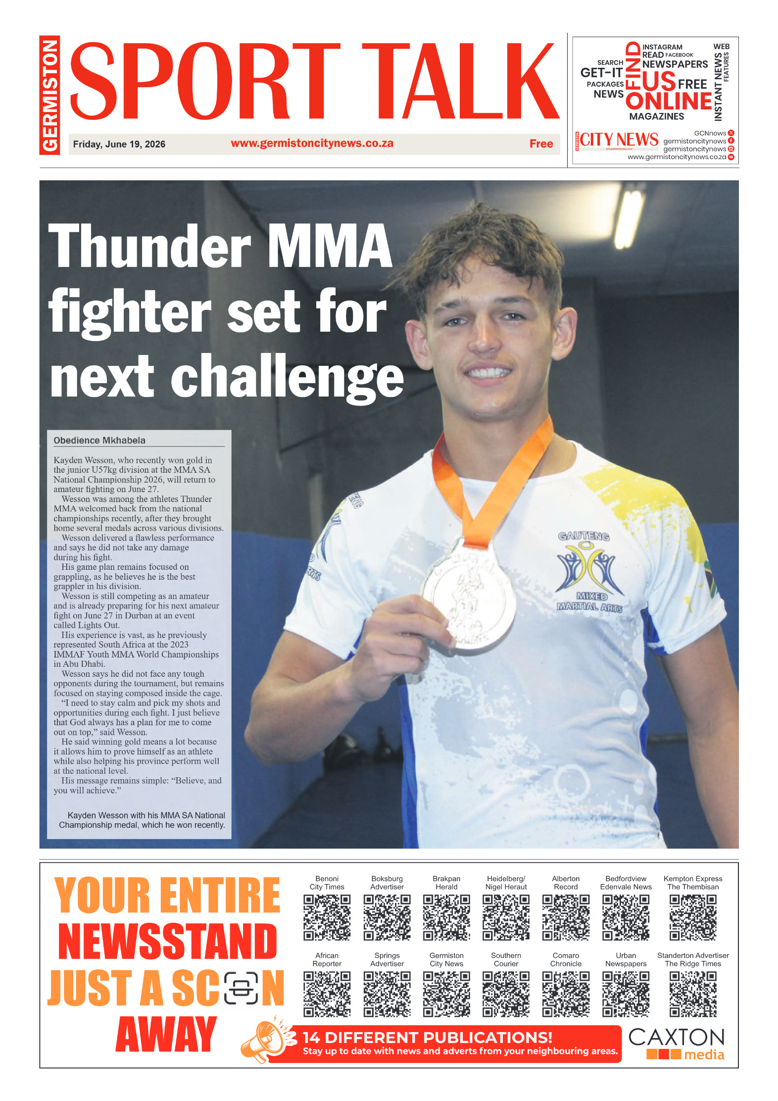Germiston City News 19 June 2026 page 8