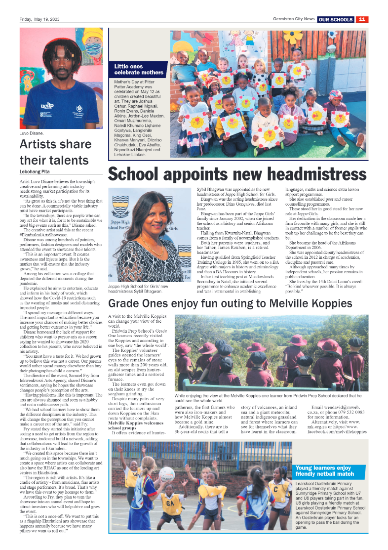 Germiston City News 19 May 2023 page 11