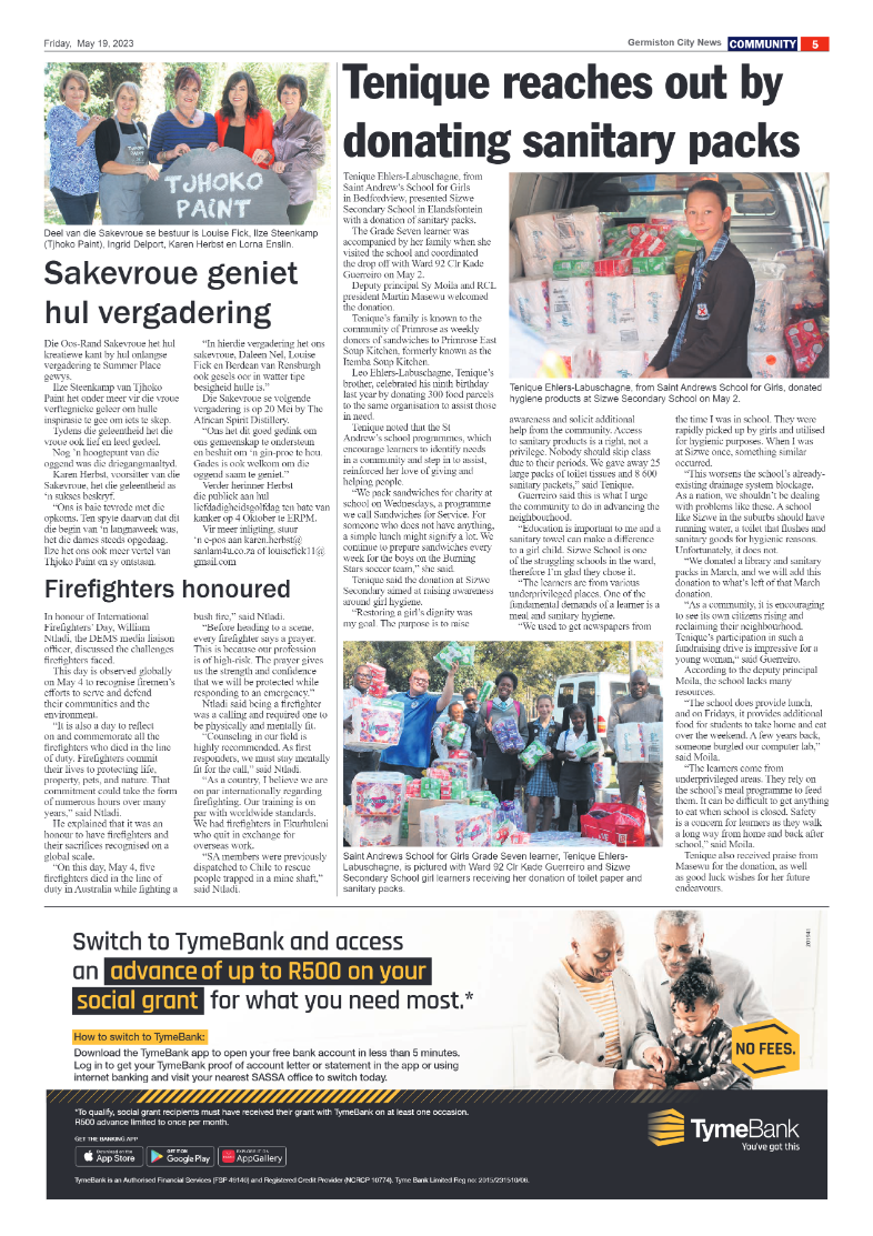Germiston City News 19 May 2023 page 5