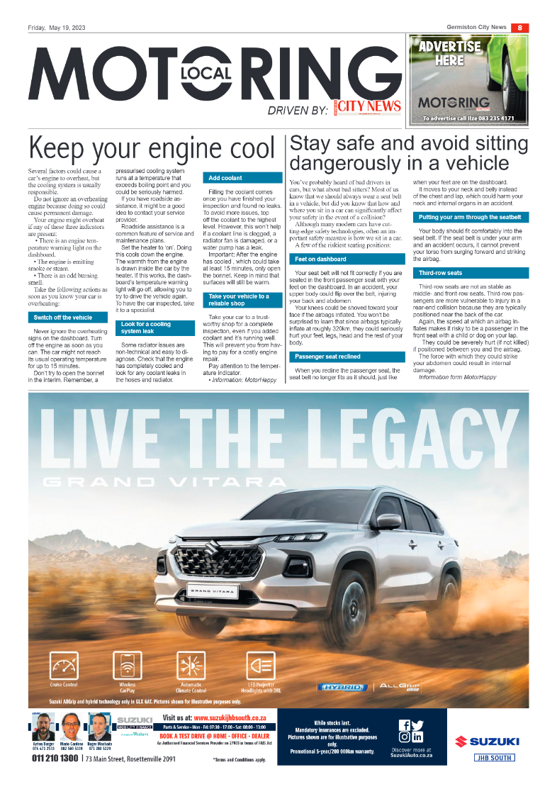 Germiston City News 19 May 2023 page 8