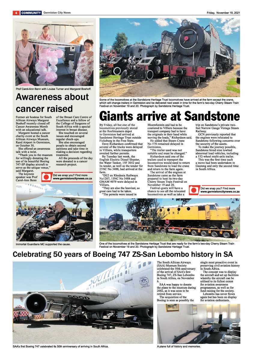 Germiston City News 19 November 2021 page 6
