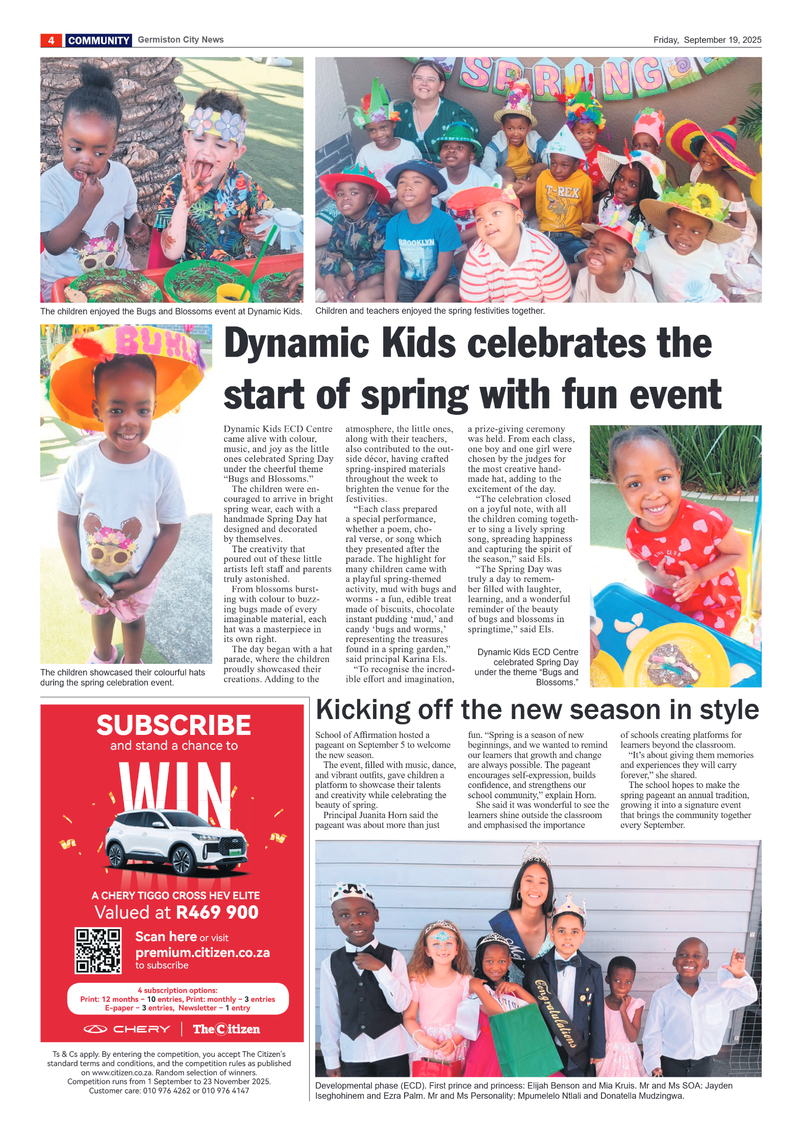 Germiston City News 19 September 2025 page 4