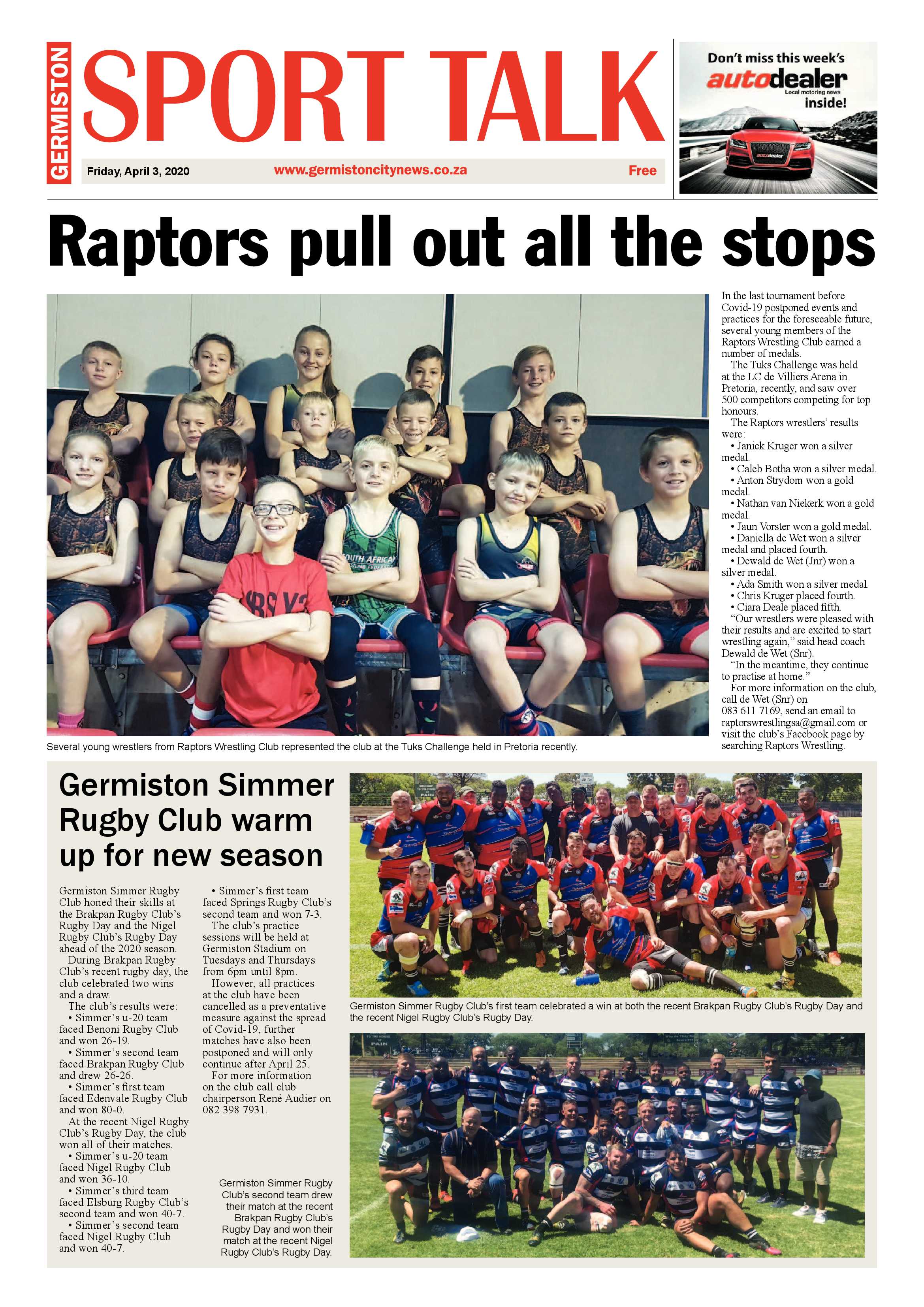Germiston City News 1 April 2020 page 12