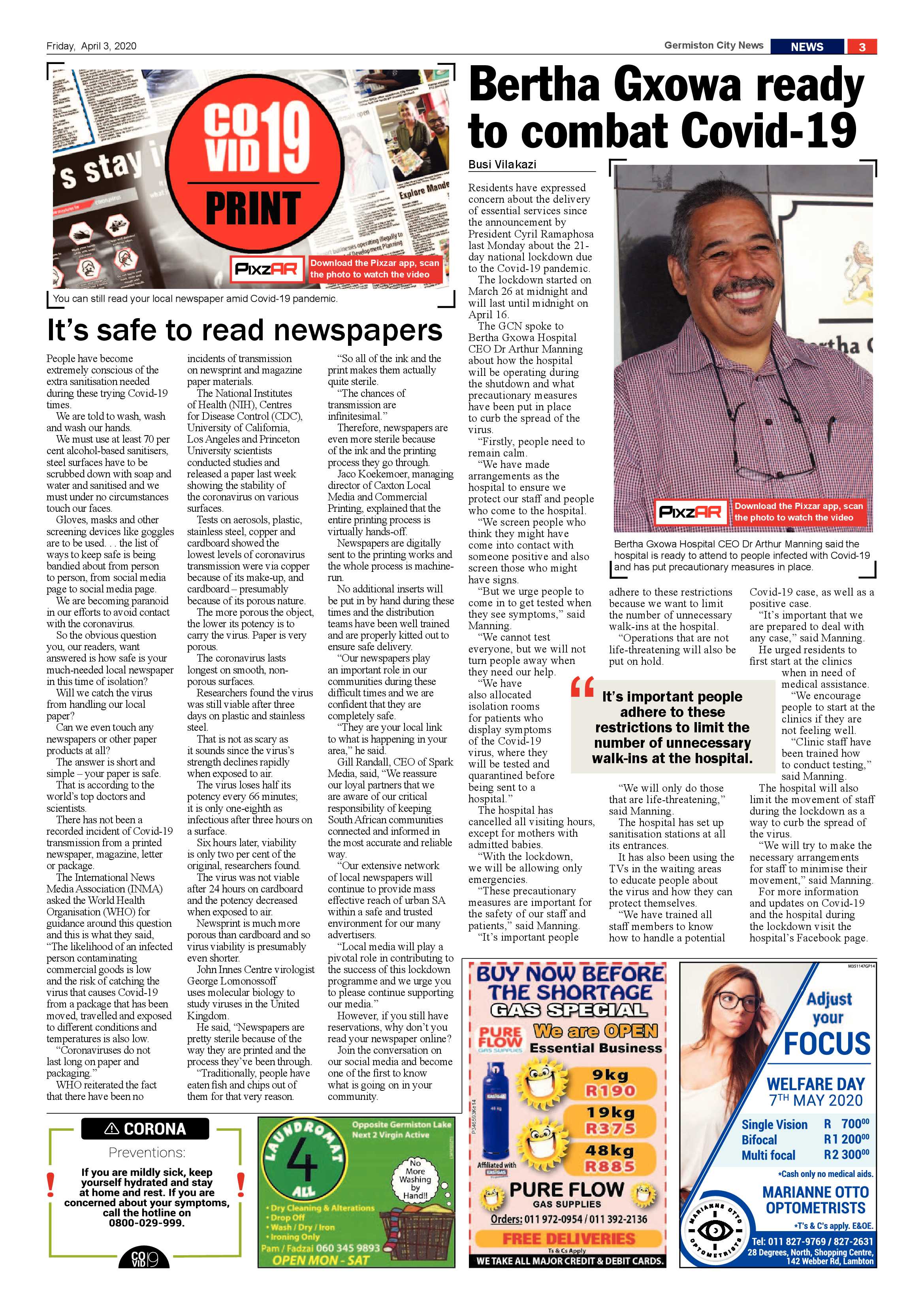 Germiston City News 1 April 2020 page 3