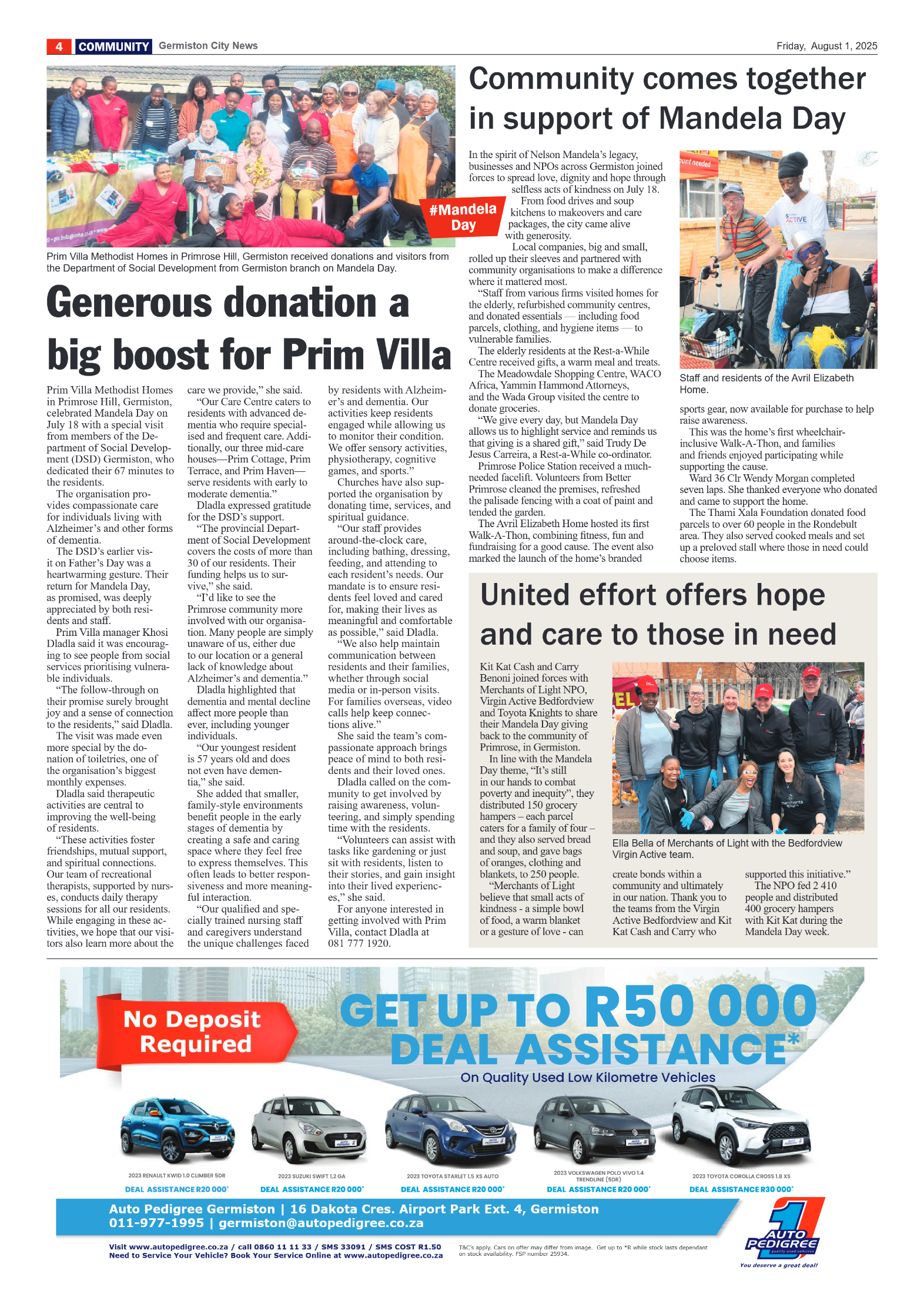 Germiston City News 1 August 2025 page 4