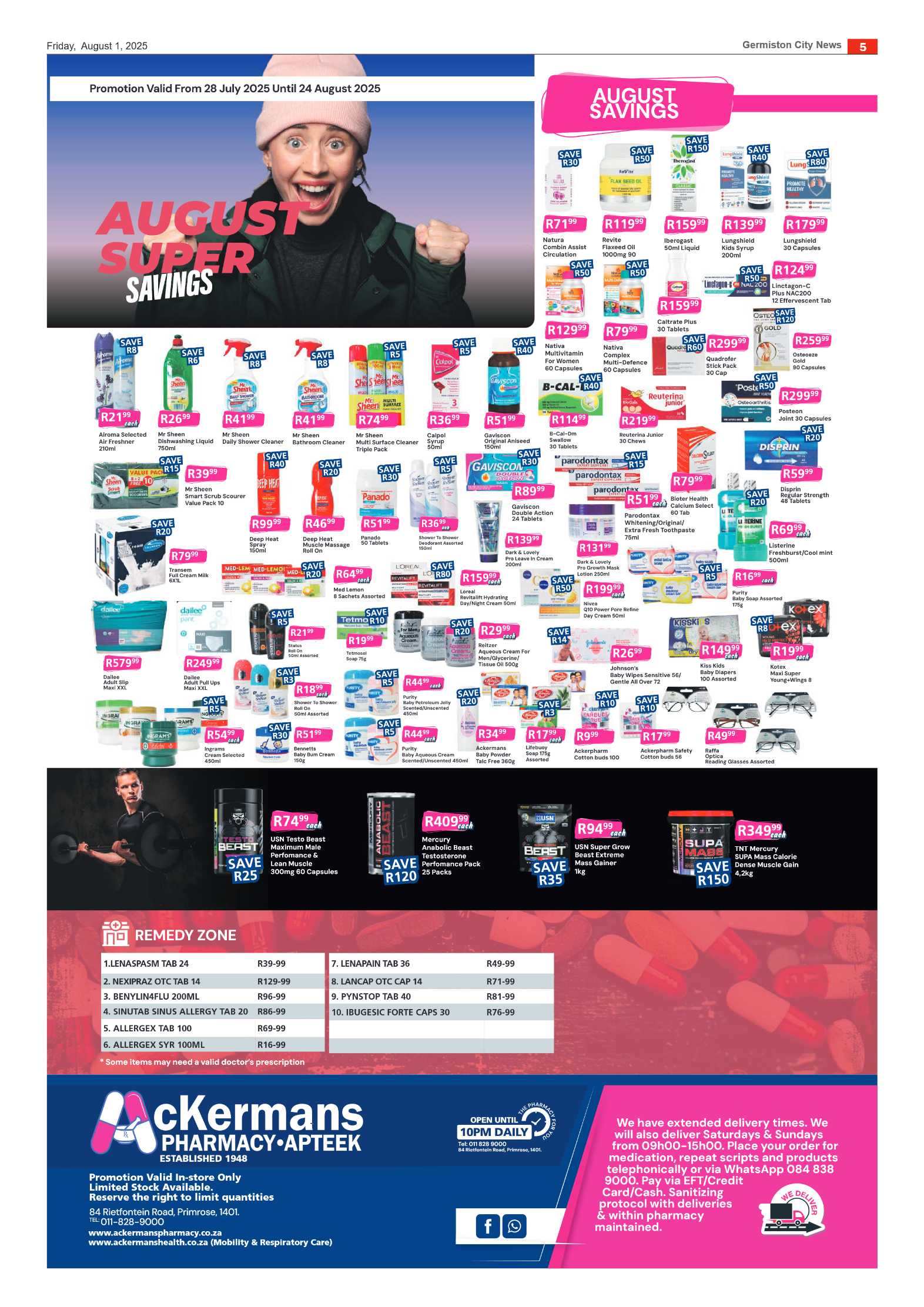 Germiston City News 1 August 2025 page 5