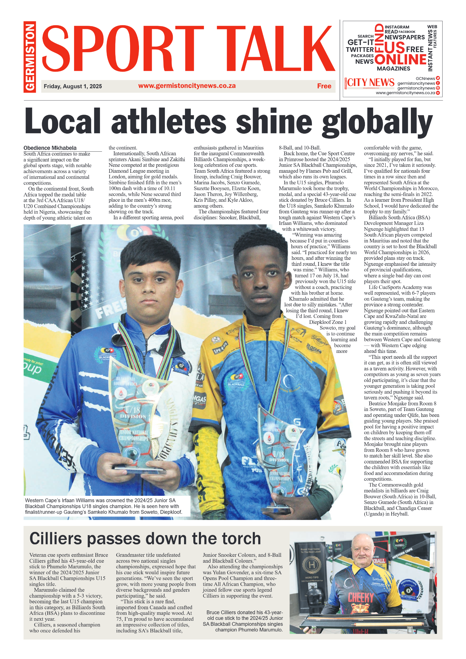 Germiston City News 1 August 2025 page 8