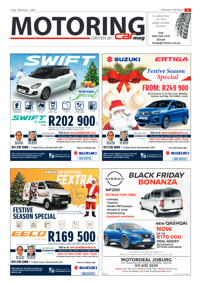 Germiston City News 1 December 2023 page 6
