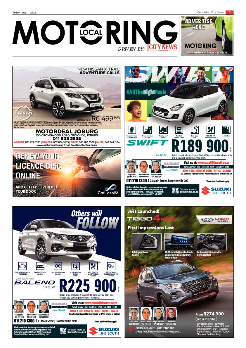Germiston City News 1 July 2022 page 5