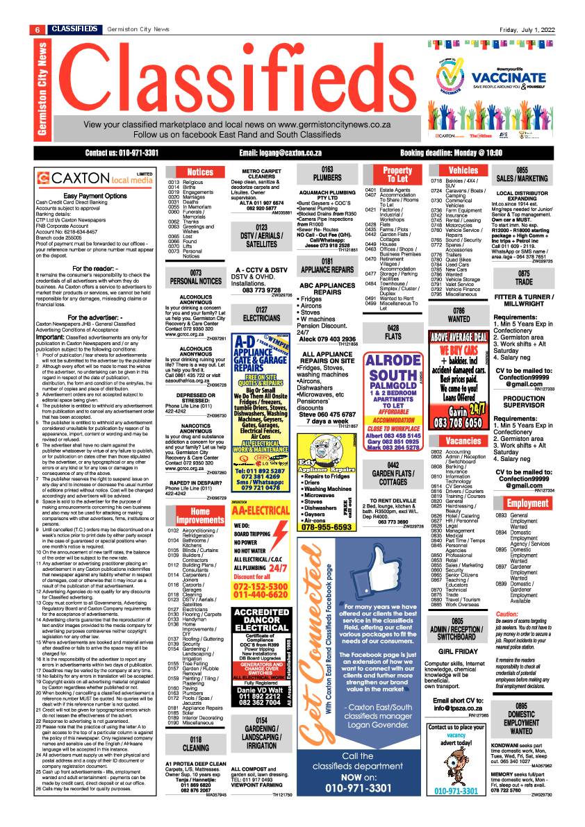 Germiston City News 1 July 2022 page 6