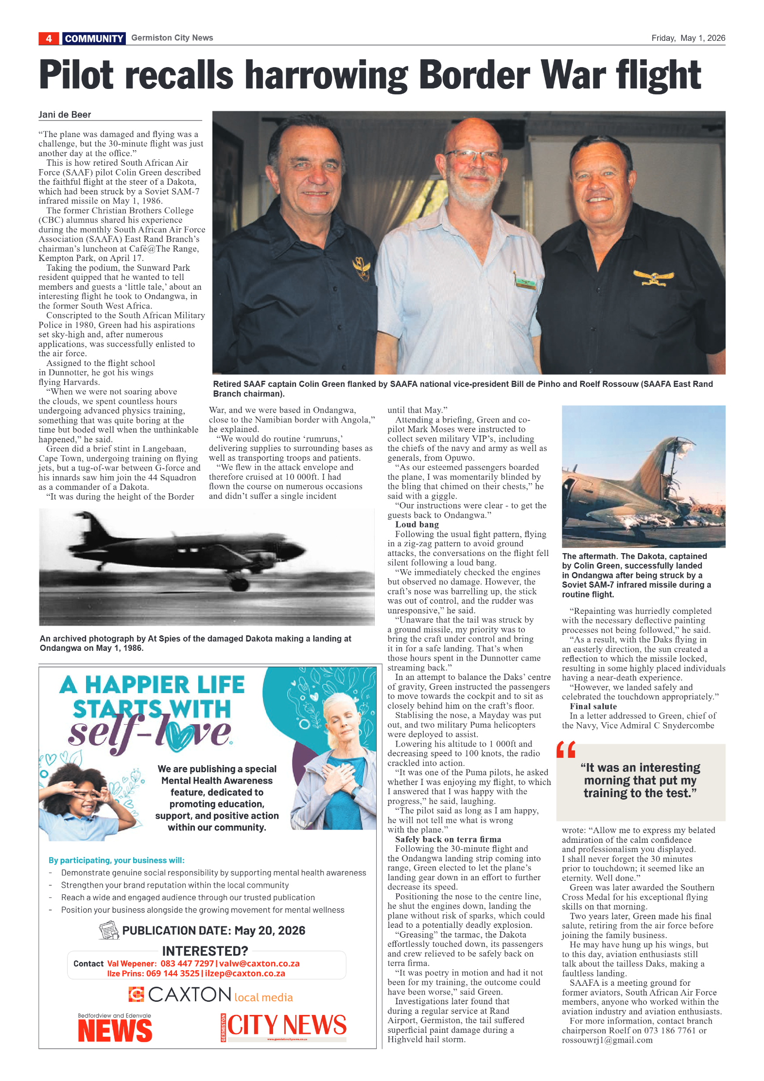 Germiston City News 1 May 2026 page 4